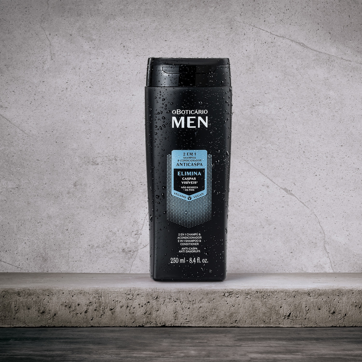 Shampoo E Condicionador Anticaspa 2 em 1 Men 250ml