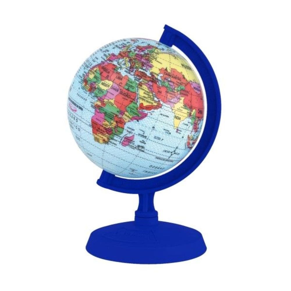 Globo Terrestre Libreria Baby Pequeno 10 cm Pequeno Azul Royal