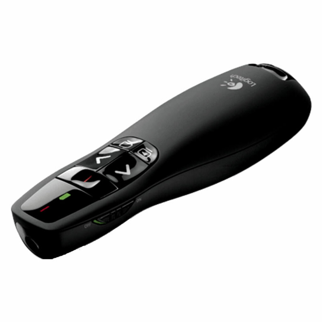 Apresentador para Projetor sem Fio com Laser até 10 Metros de Alcance Logitech - R400