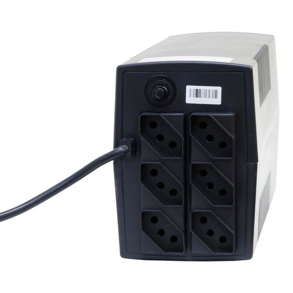 Nobreak Lacerda Premium 600 VA Entrada 220V Saída 220V 1 Bateria 6 Tomadas 010062222X16