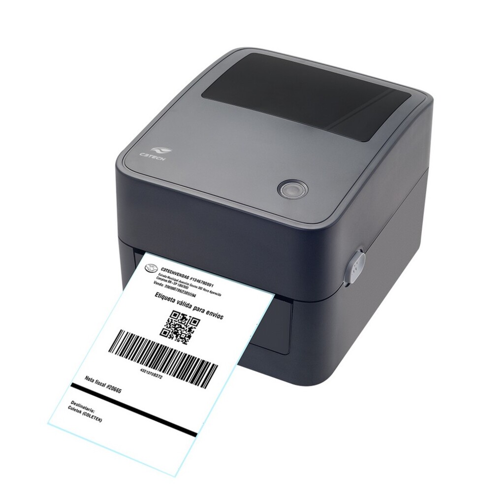 Impressora de Etiquetas Código de Barras C3tech IT-200 Bivolt - USB/Ethernet