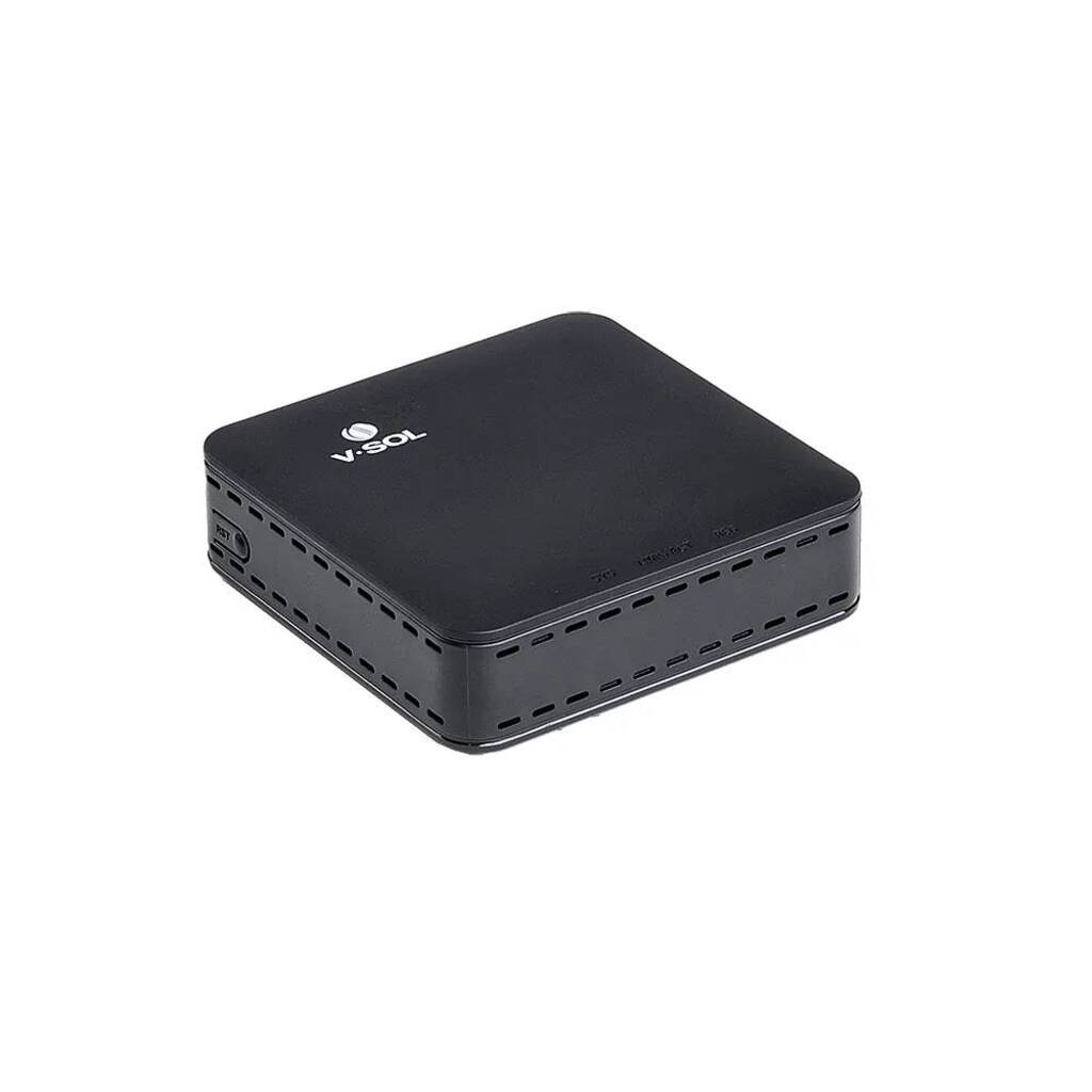 Modem Fibra Óptica ONU Hibrido EPON / XPON 1 Gigabit V-Sol - V2801SG