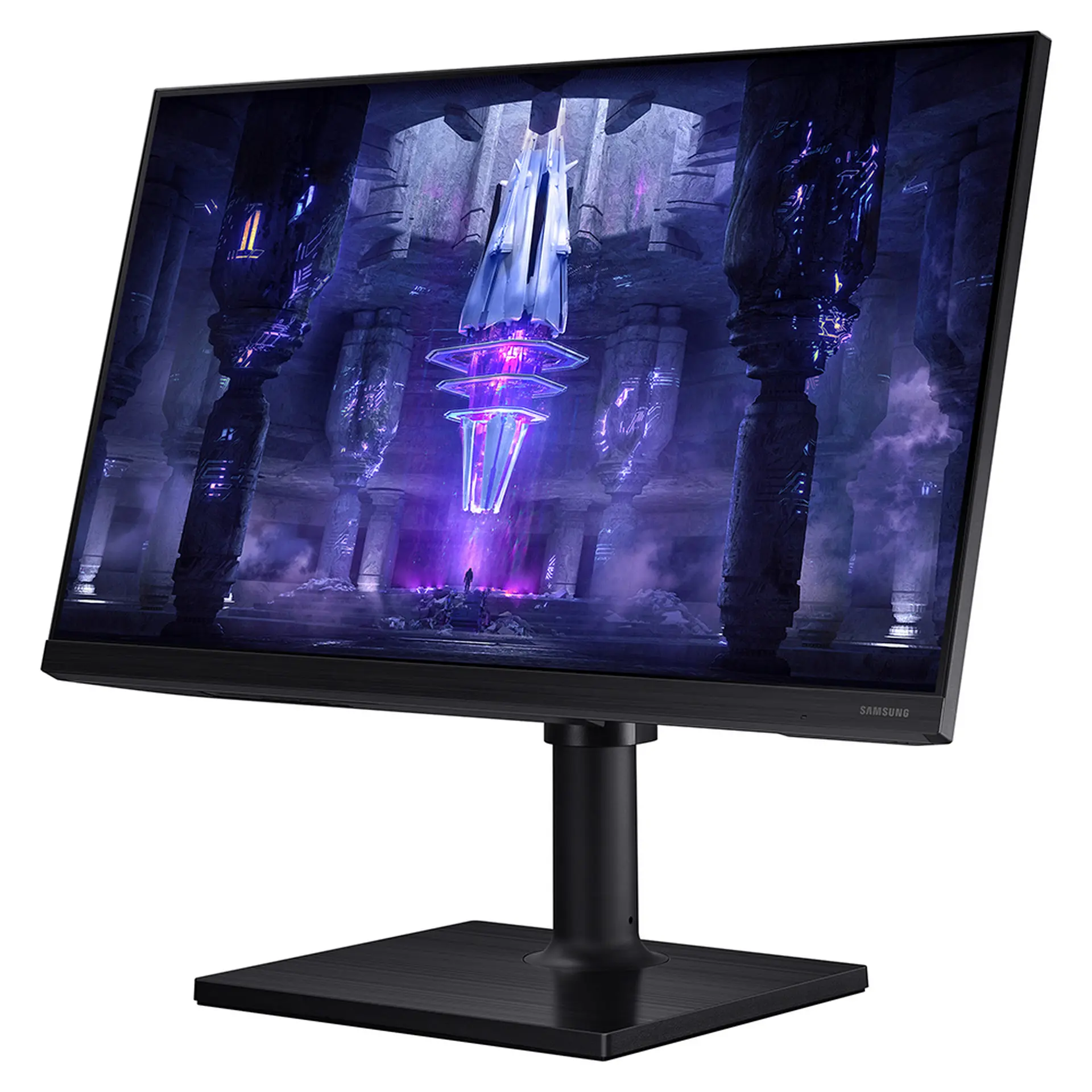 Monitor Gamer Samsung Odyssey G30 VA 24" Wide Full HD HDMI LS24BG300ELMZD - Preto - Bivolt