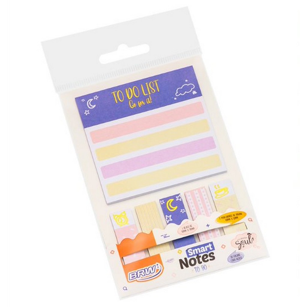 Bloco Adesivo BRW Smart Notes To do Amanhecer