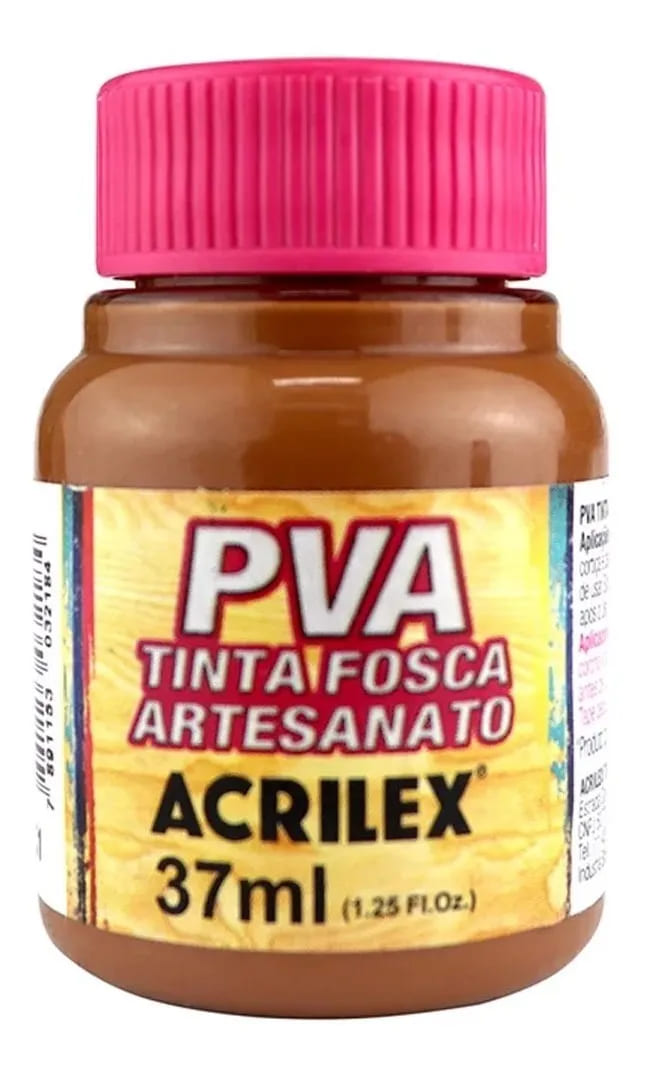 Tinta Fosca Acrilex para Artesanato 37ml PVA Colors