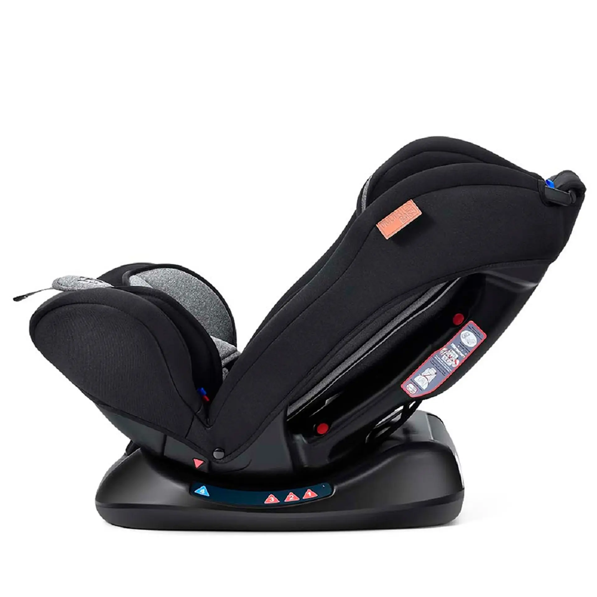 Cadeira para Auto Multikids Orion Reclinável até 36 kg - Preto/Cinza