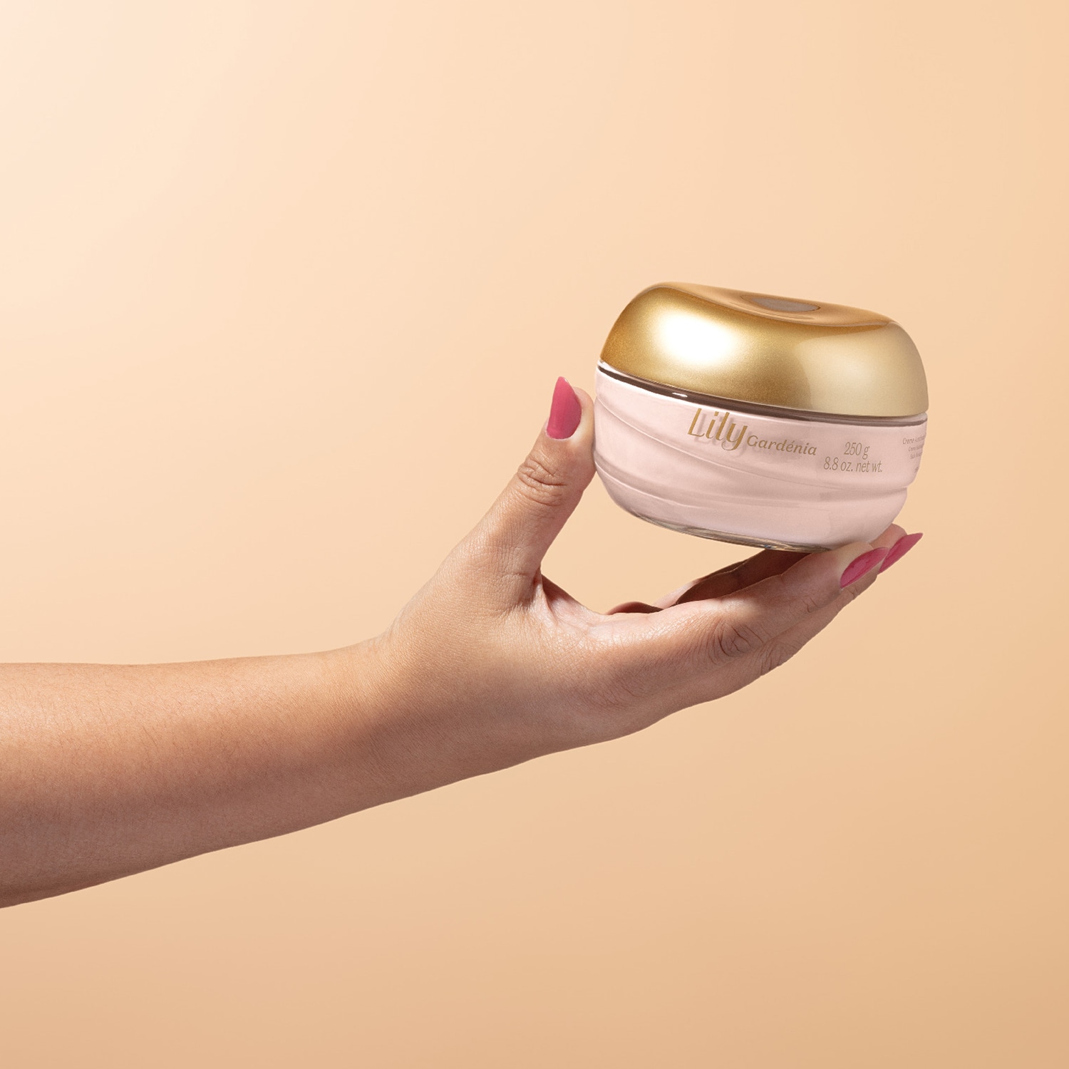 Creme Acetinado Hidratante Desodorante Corporal Lily Gardénia 250g