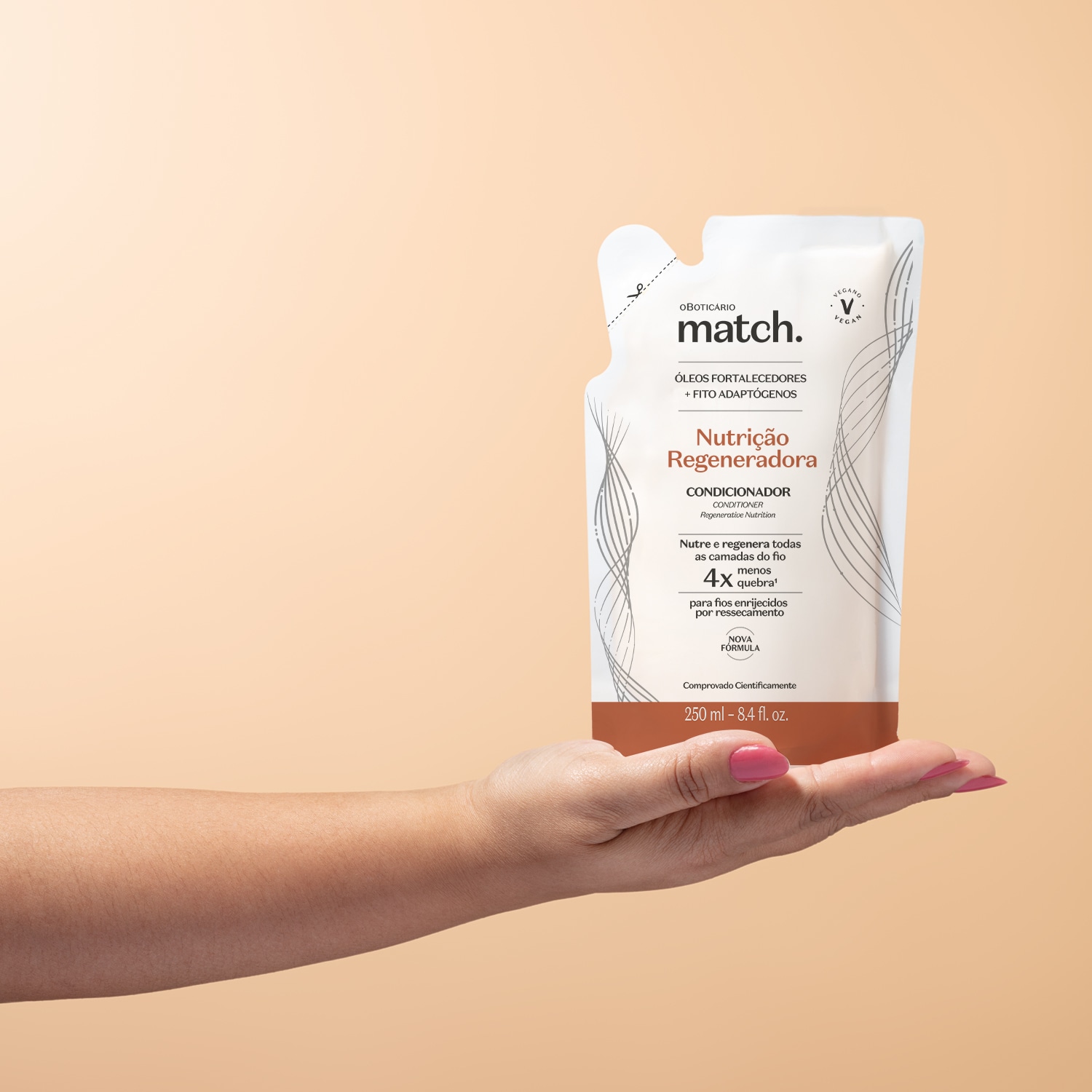 Refil Condicionador Match Nutrição Regeneradora 250ml