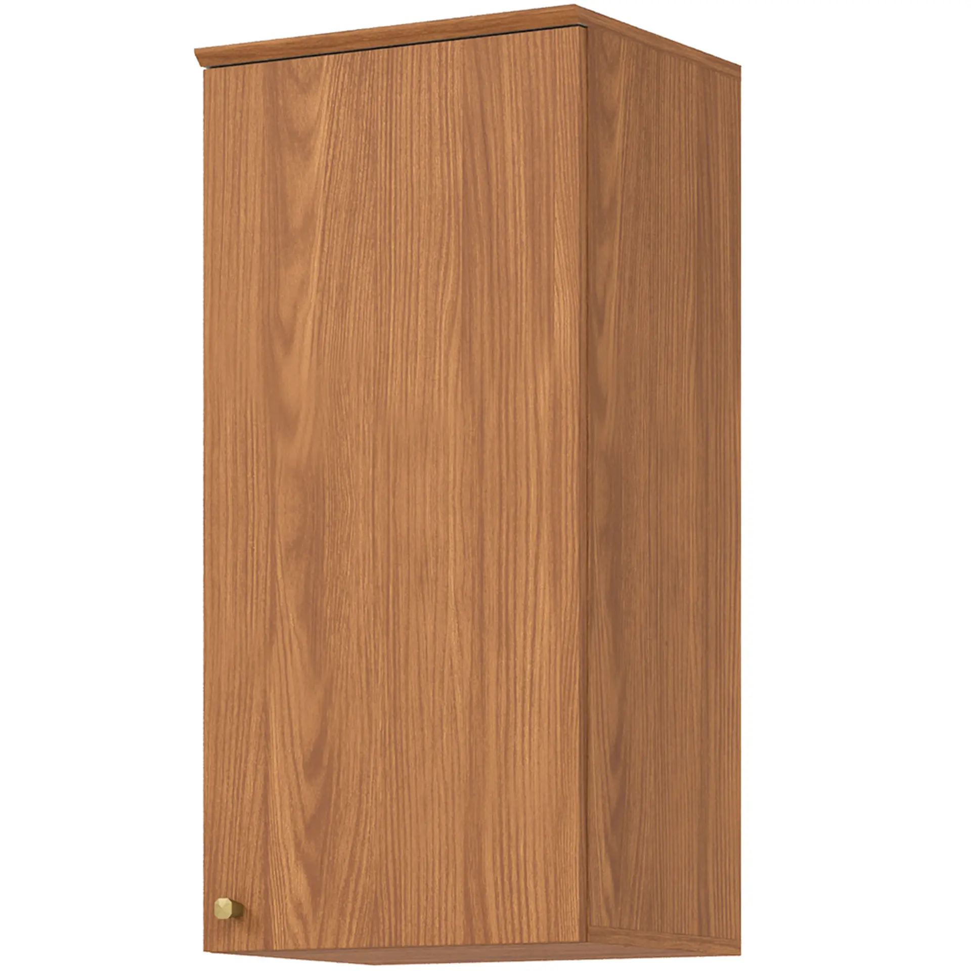 Armário Aéreo 40cm 1 Porta MDP MDF Requinte Henn - Nature