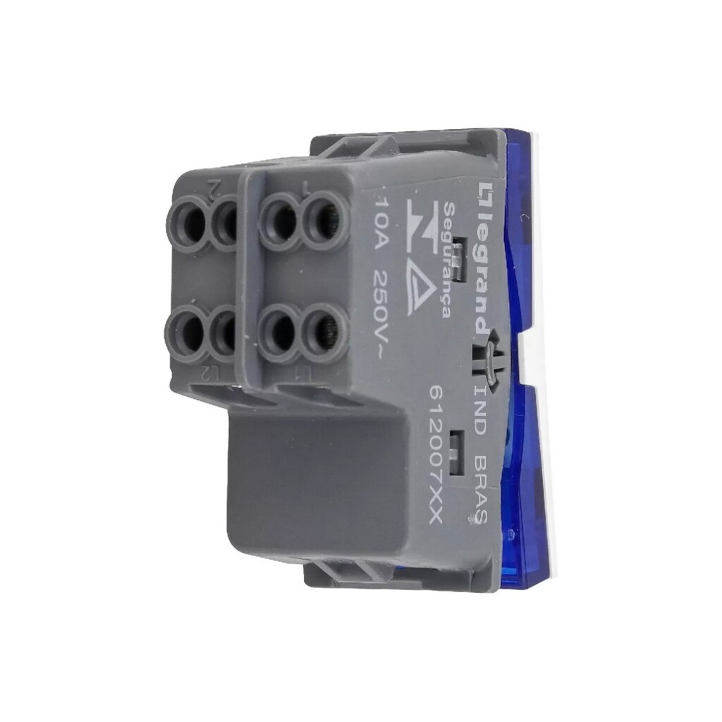 Interruptor 1 Intermediário Módulo 10A Pial Plus+ I Legrand  Branco - 612007BC
