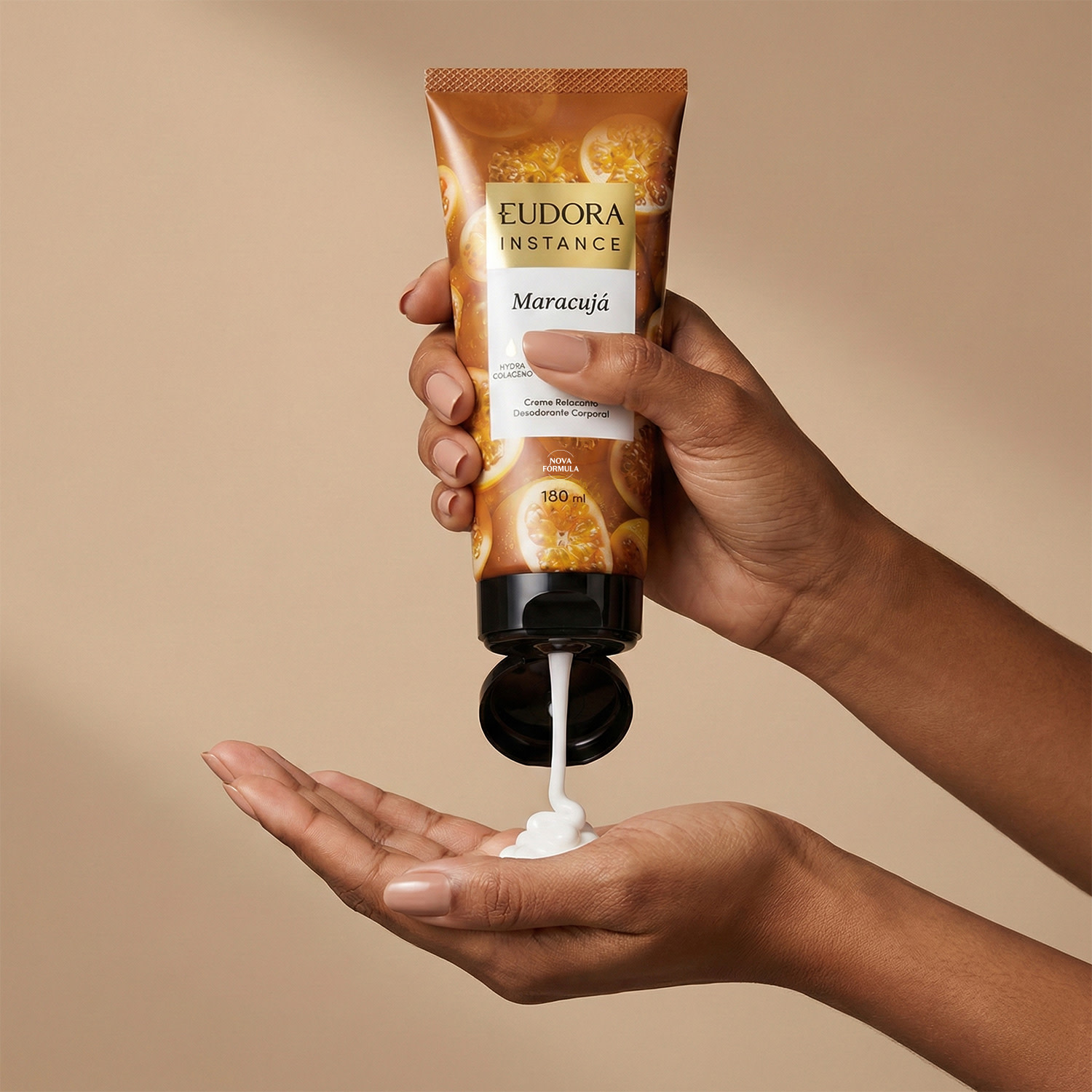 Creme Relaxante Desodorante Corporal Instance Maracujá 180ml