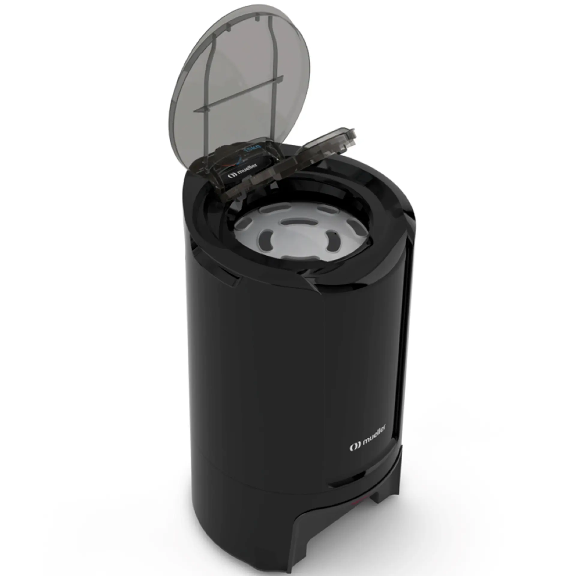 Centrífuga de Roupas Mueller Fit Timer e Tampa dupla 15kg - Preto - 110 Volts