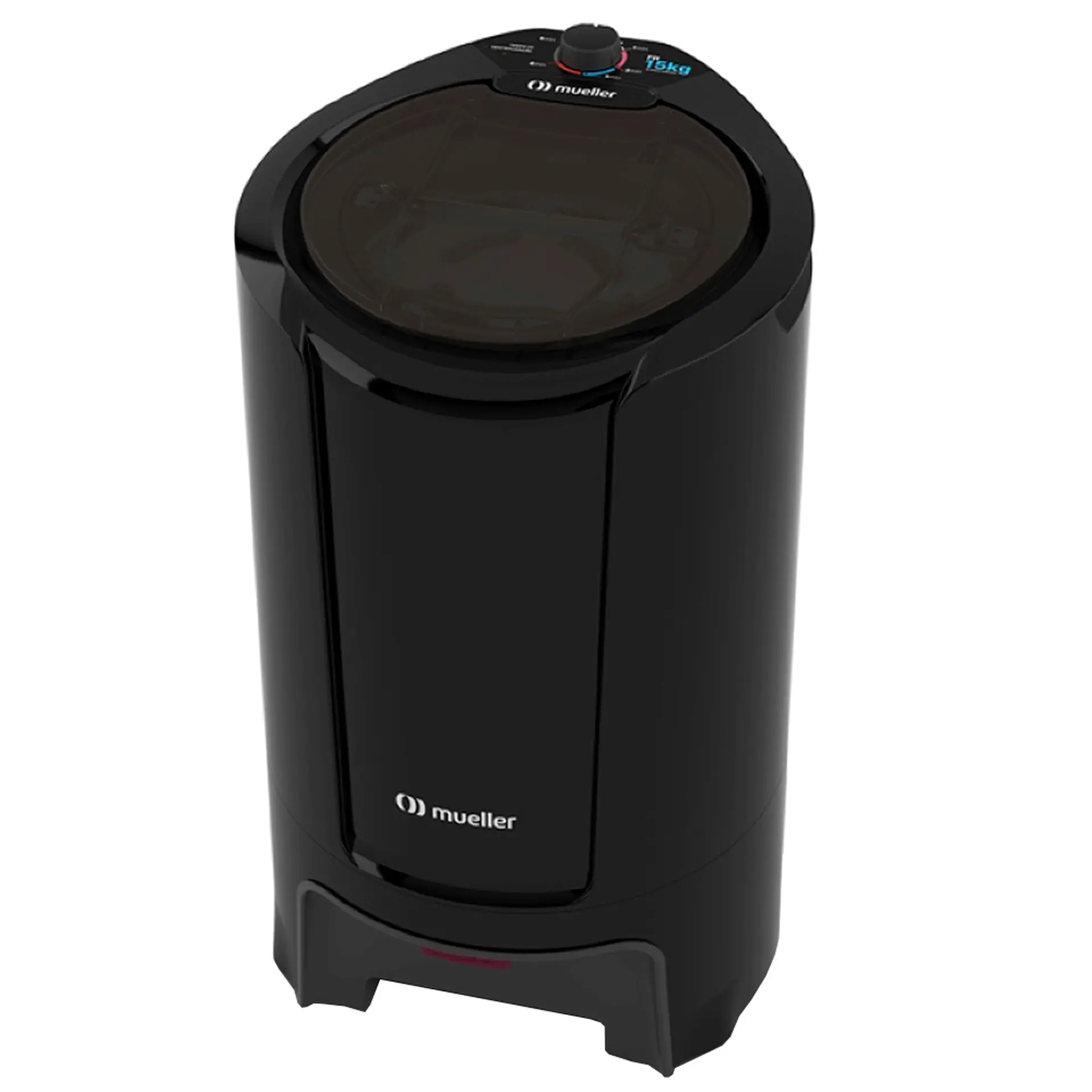 Centrífuga de Roupas Mueller Fit Timer e Tampa dupla 15kg - Preto - 110 Volts
