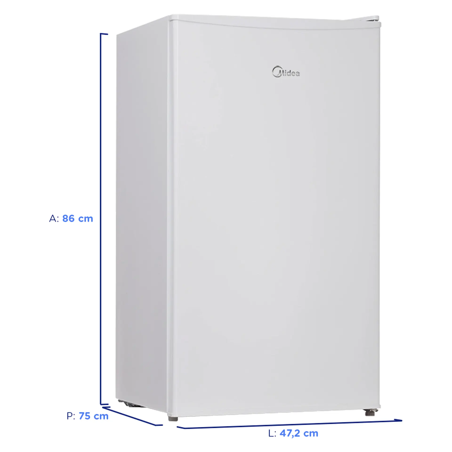 Frigobar Midea 93L 1 Porta Degelo Manual MRC10B - Branco - 110 Volts