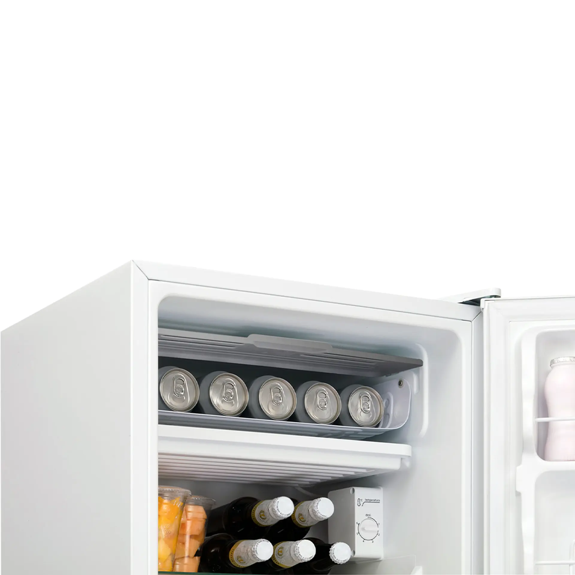 Frigobar Midea 93L 1 Porta Degelo Manual MRC10B - Branco - 110 Volts