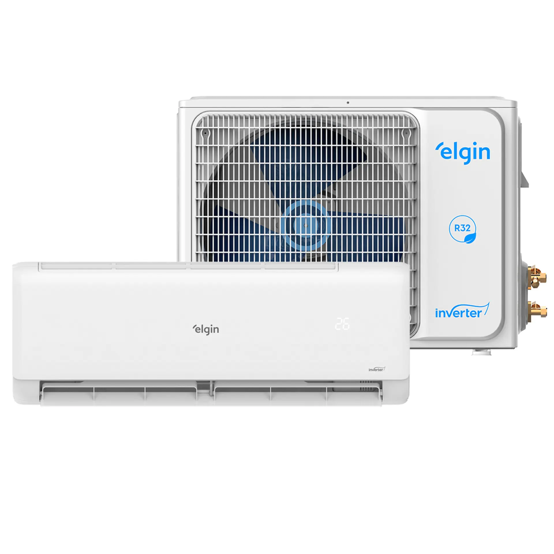 Ar Condicionado 9.000 BTUs Eco Inverter II Connect Elgin Frio - 220 Volts