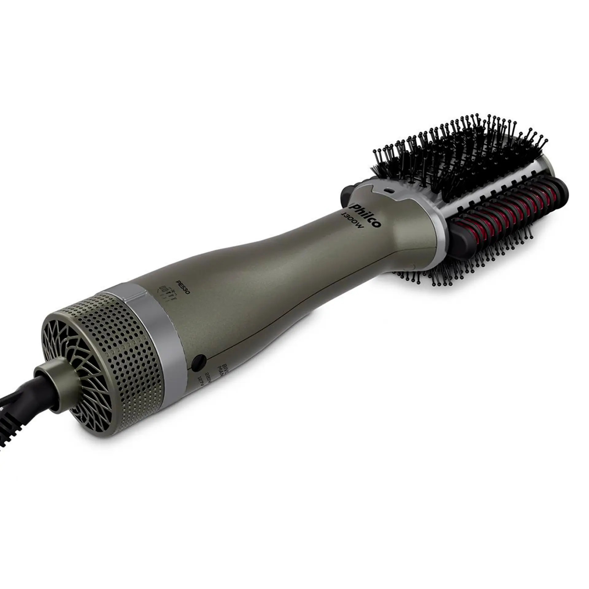 Escova Secadora Philco 4 em 1 PES30 1300W - Prata - Bivolt