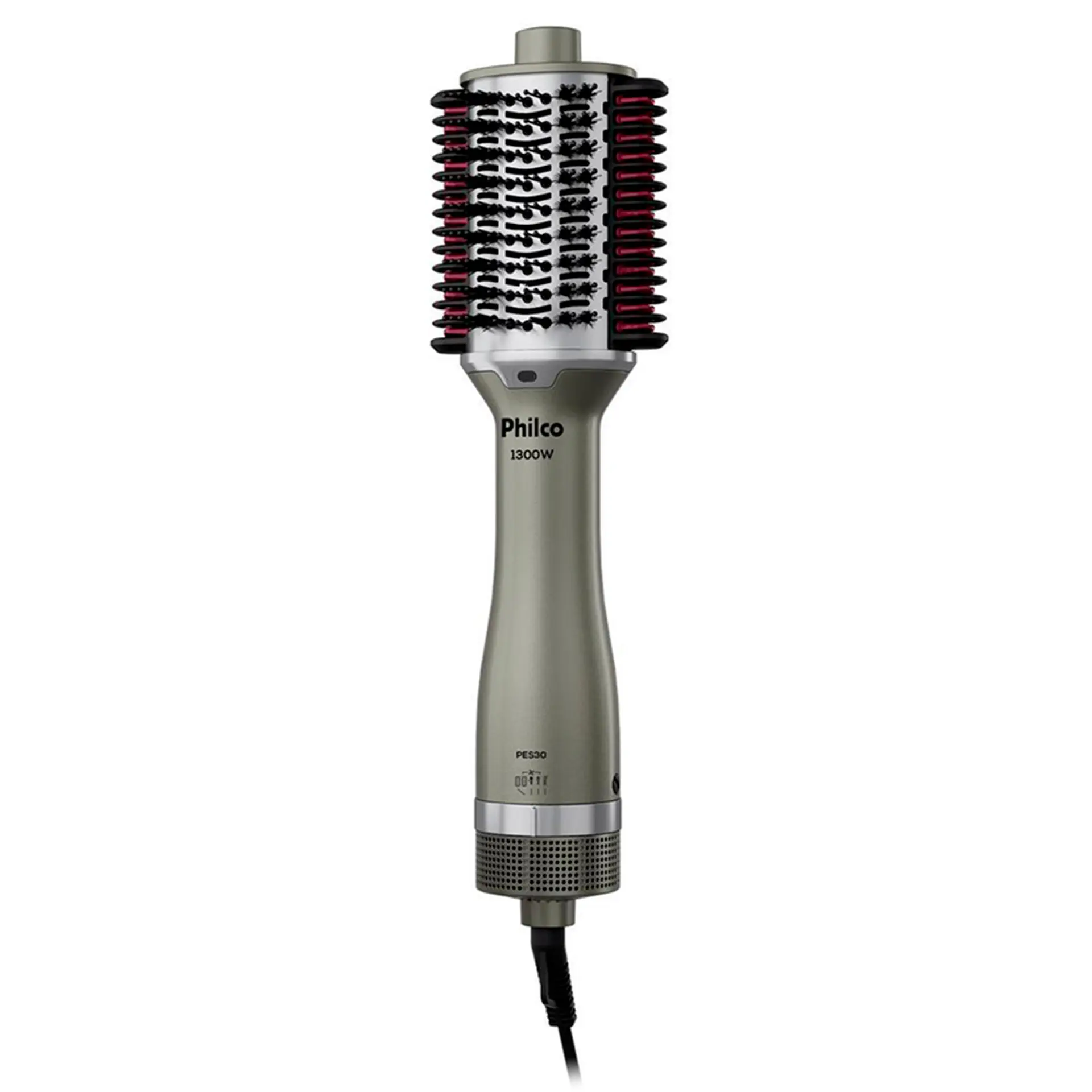Escova Secadora Philco 4 em 1 PES30 1300W - Prata - Bivolt