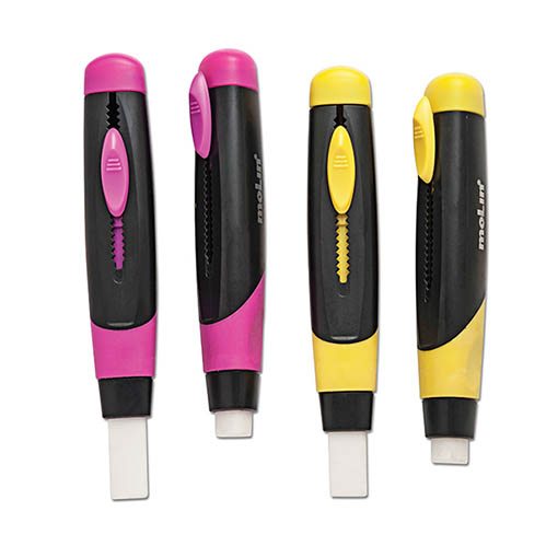 Caneta Molin Borracha Super Apagam Macio Sem Borrar Unidade Sortido