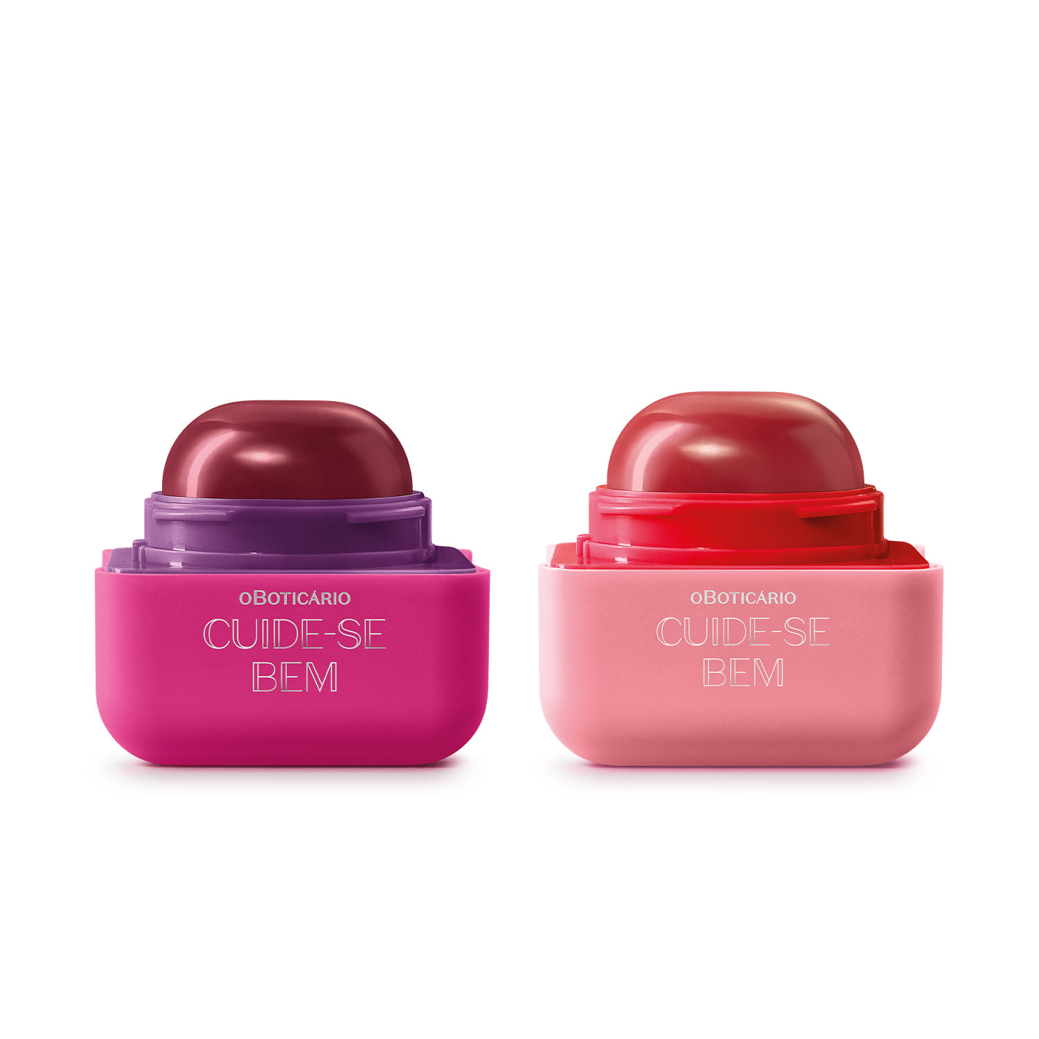 Combo Balm Labial Cuide-se Bem Feira Quem Disse, Berenice?: Melancia 6,2g + Banana 6,2g