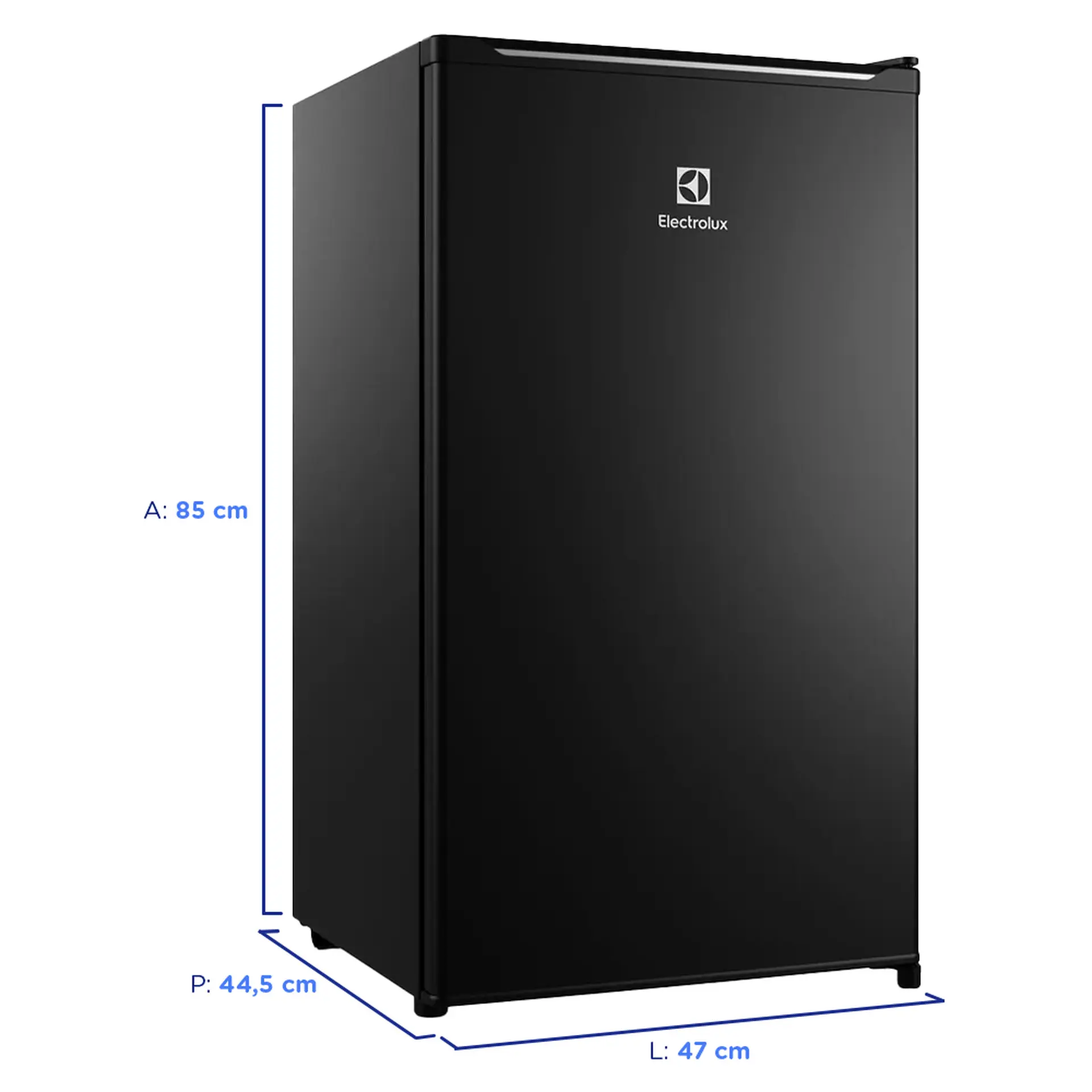 Frigobar Electrolux Efficient 90L 1 Porta Degelo Manual EM90B - Preto - 110 Volts