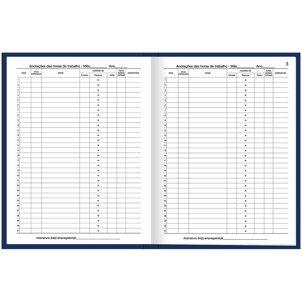 Livro Ponto Capa Dura Costurado 160 Fls 153 x 216 2 Assinaturas 5 Unidades Tilibra 120855