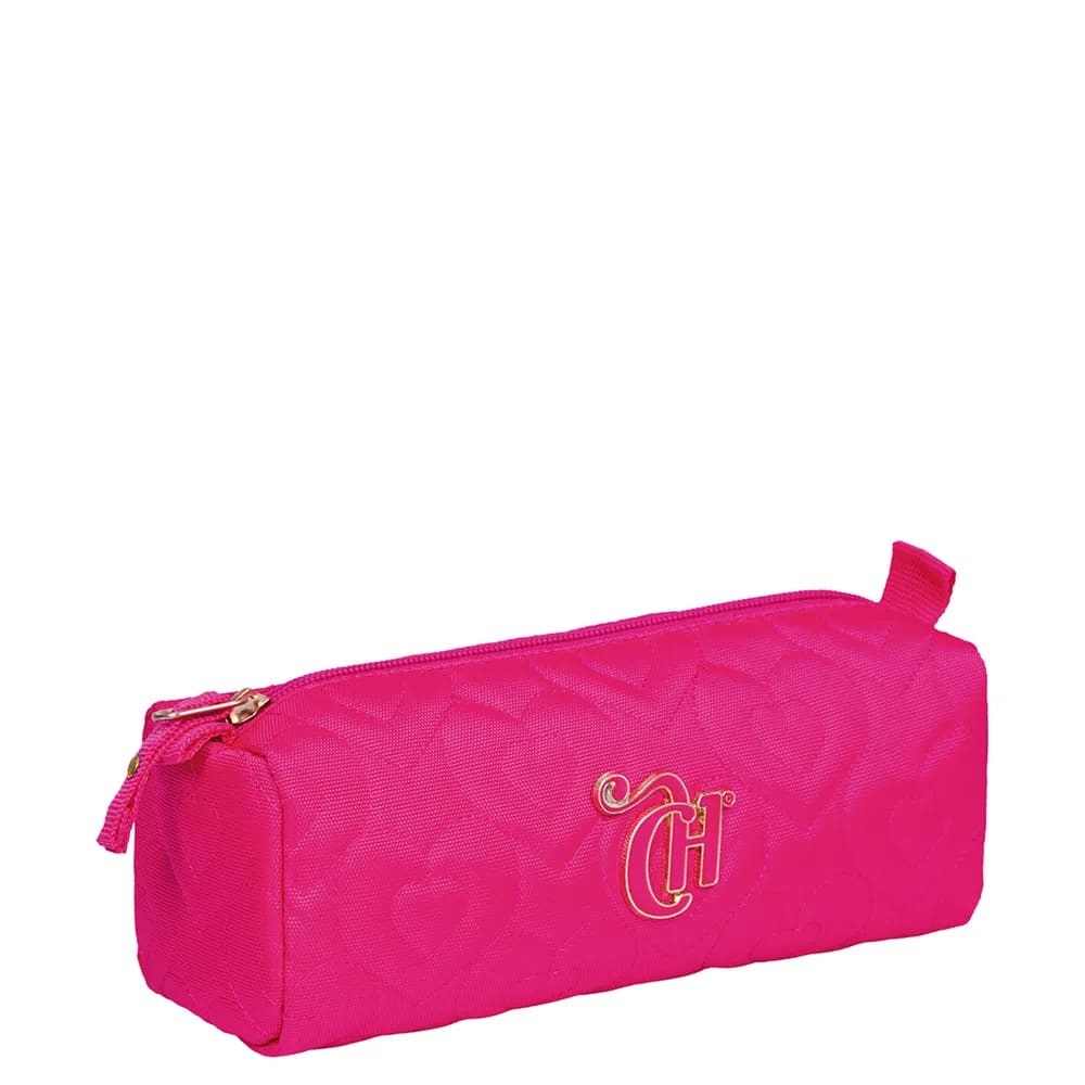 Estojo Escolar Sestini Capricho Crush Rosa