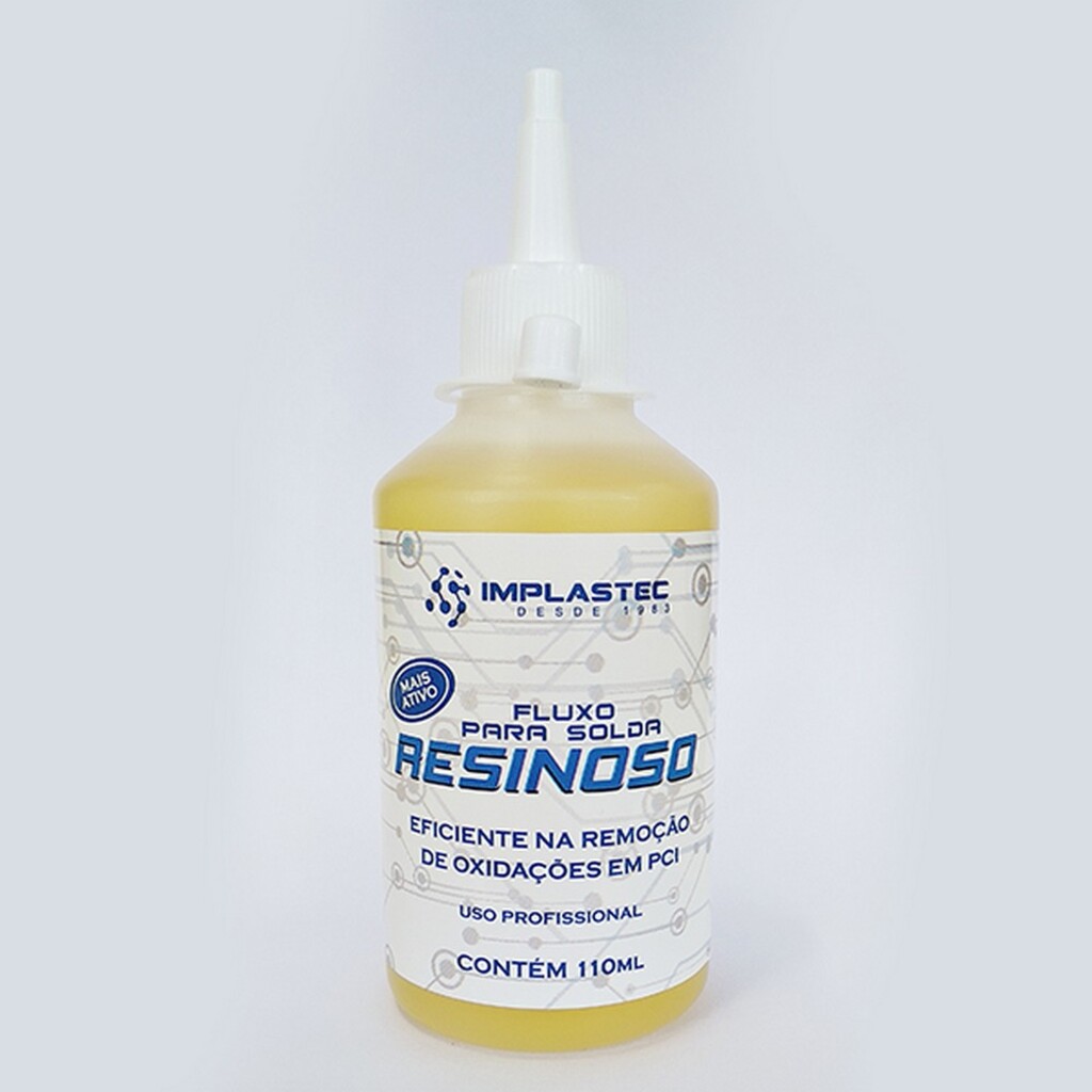 Fluxo Resinoso 110ml com Bico Aplicador - Implastec - PAFR011060