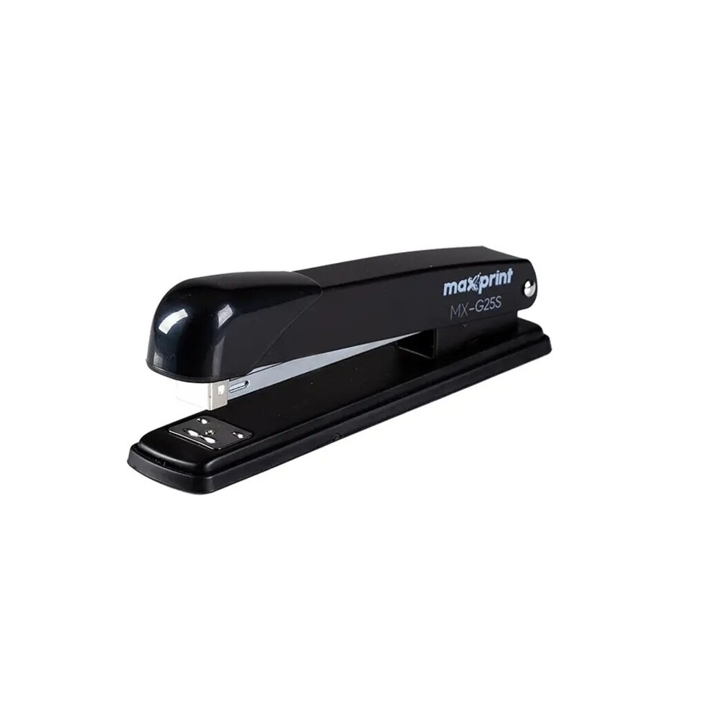 Grampeador de Mesa Metal 25 Folhas Preto Maxprint - Unitário - MX - G25 - 71000027