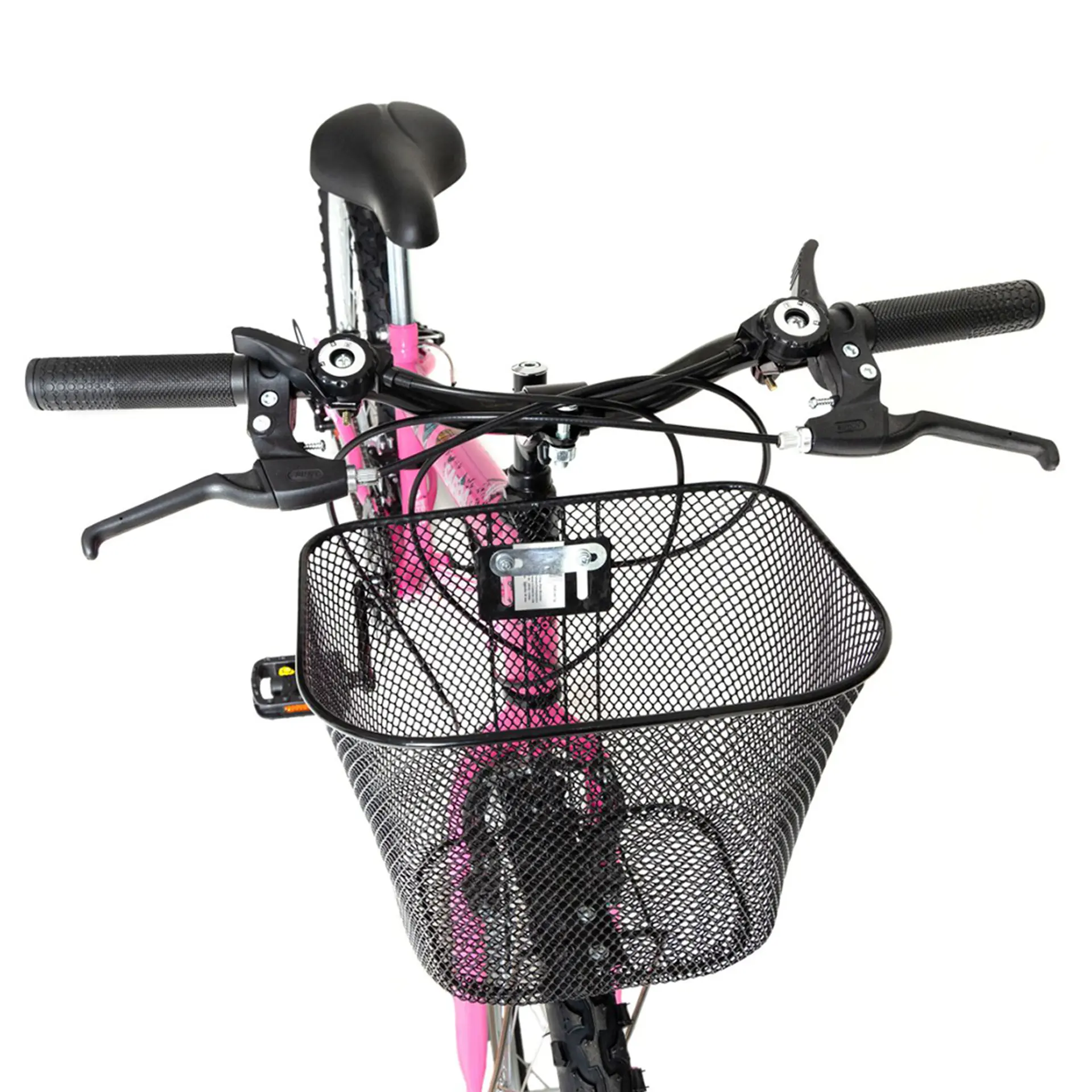 Bicicleta Aro 24 Mormaii Safira 18 Marchas Freio V-Brake Cesta - Rosa