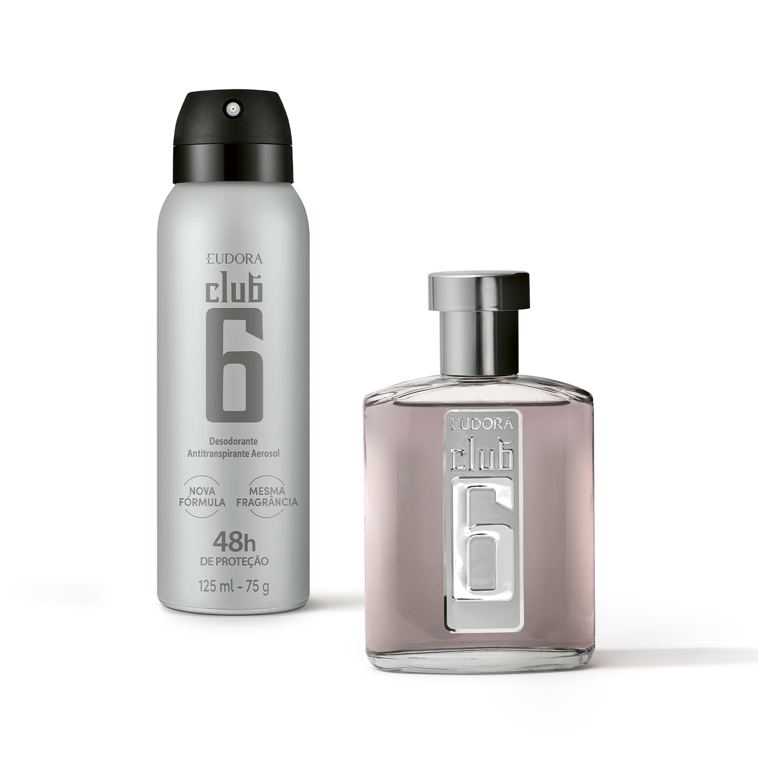 Combo Club 6: Desodorante Colônia 95ml + Desodorante Antitranspirante Aerossol 75g