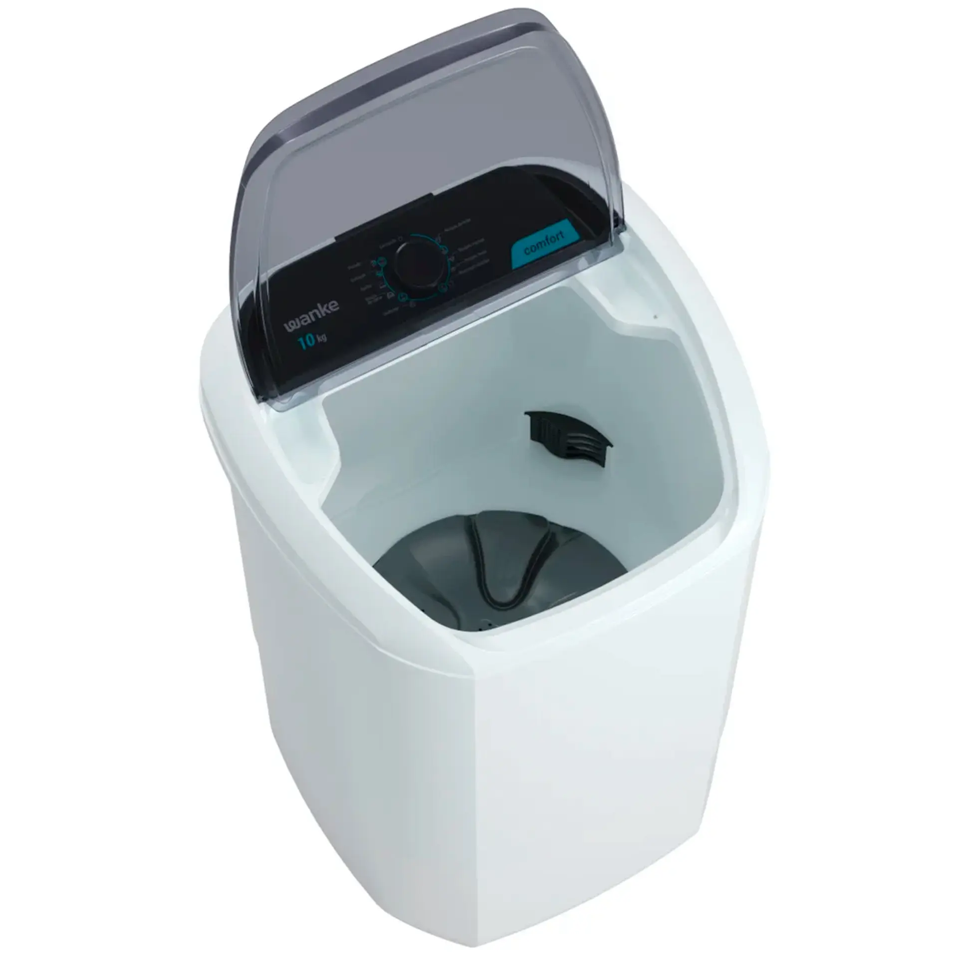 Tanquinho Wanke Comfort Semiautomático 10kg 8 Programas LWBE100T3 - Branco - 110 Volts