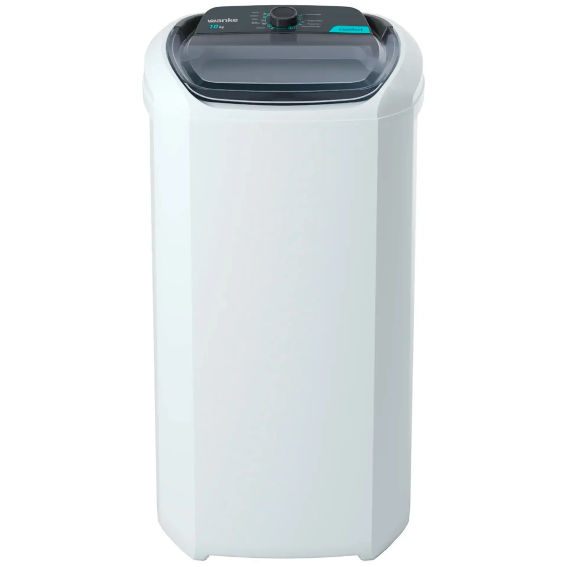 Tanquinho Wanke Comfort Semiautomático 10kg 8 Programas LWBE100T3 - Branco - 110 Volts