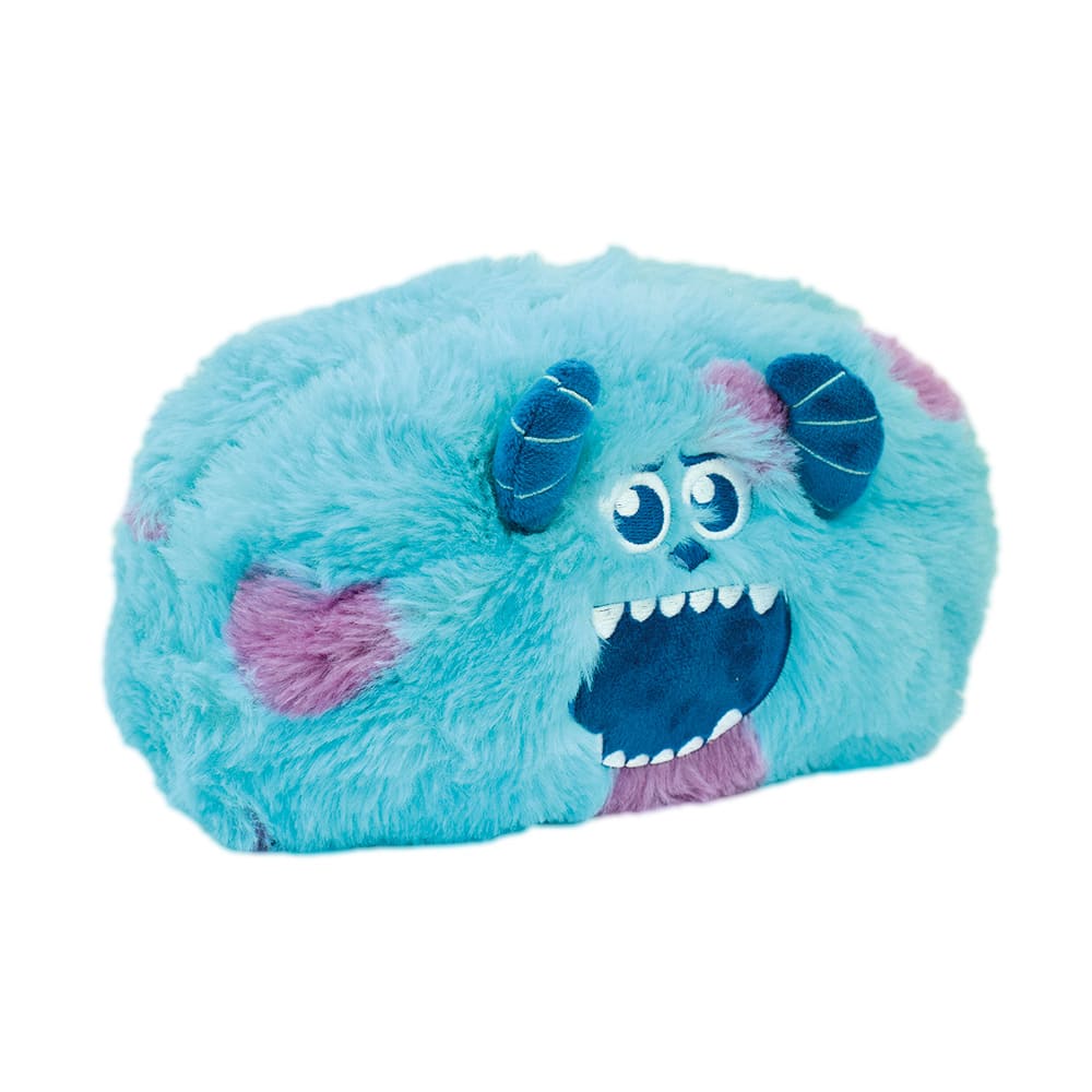 Estojo DAC Monstros S.A Fluffy Pelúcia Médio Azul