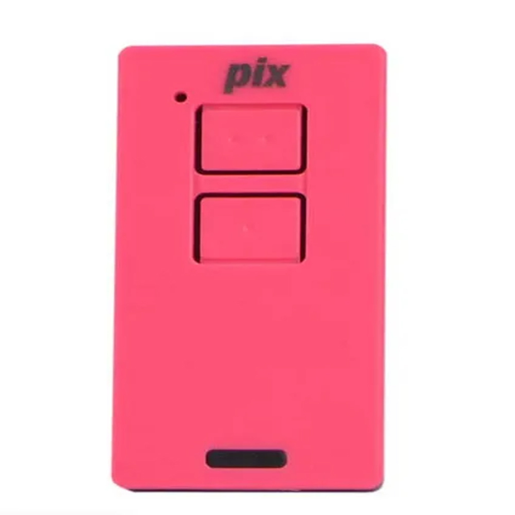 Controle Remoto 2 Botões SAW 433MHZ Tx Pix Ipec Pink - A2372/Rosa