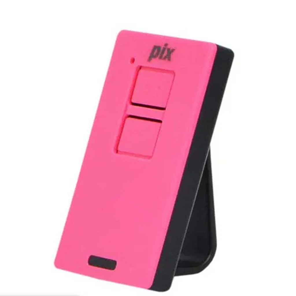 Controle Remoto 2 Botões SAW 433MHZ Tx Pix Ipec Pink - A2372/Rosa