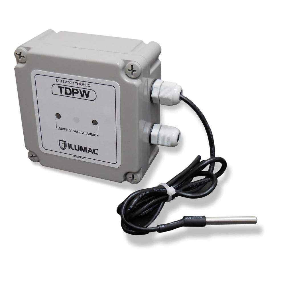 Detector Térmico Endereçável IP65 EXT TDPWE A2 Ilumac