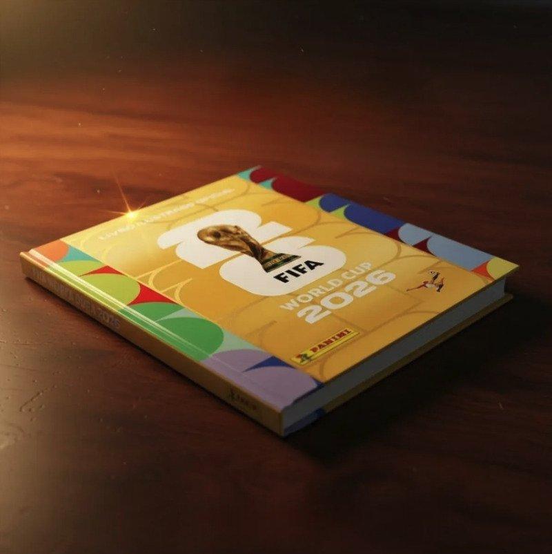 Álbum de Figurinhas Capa Dura Ouro Copa Do Mundo Fifa 2026