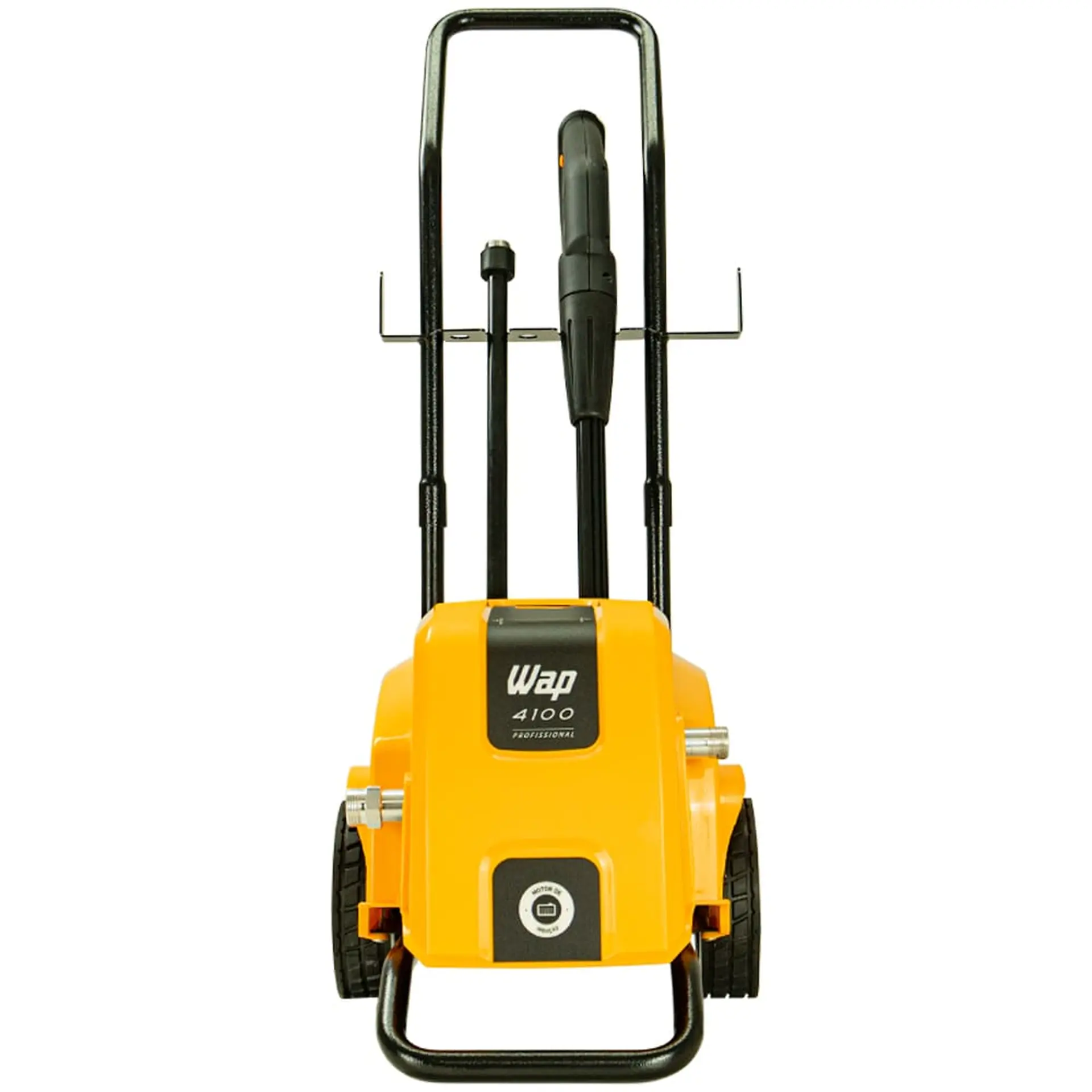 Lavadora de Alta Pressão Wap 4100 Robusta Motor por Indução com Alta Vazão - Amarelo/Preto - 110 Volts