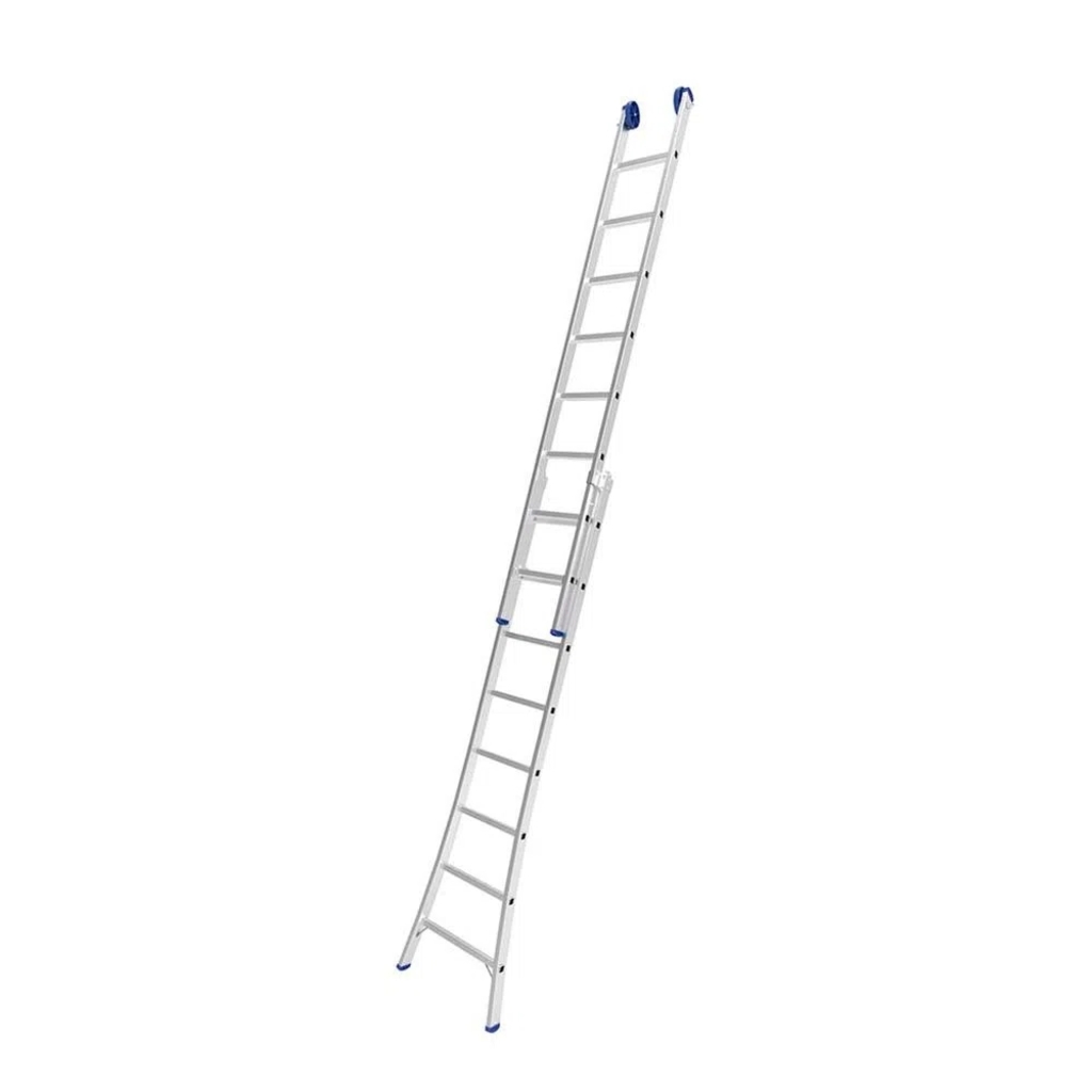 Escada de Alumínio Extensiva 2 x 8 Degraus Mor - 5204