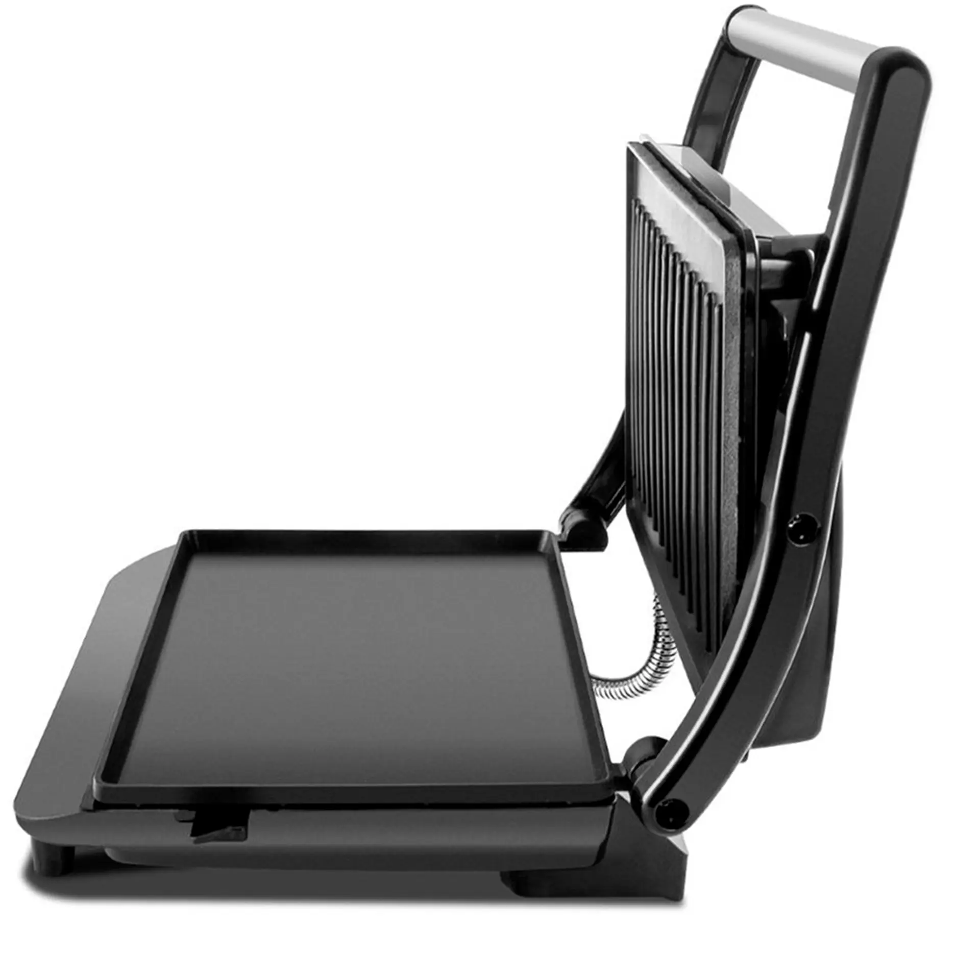 Grill Sanduicheira Britânia Press Chapa Ondulada e Lisa BGR27I 850W - Preto/Inox - 110 Volts