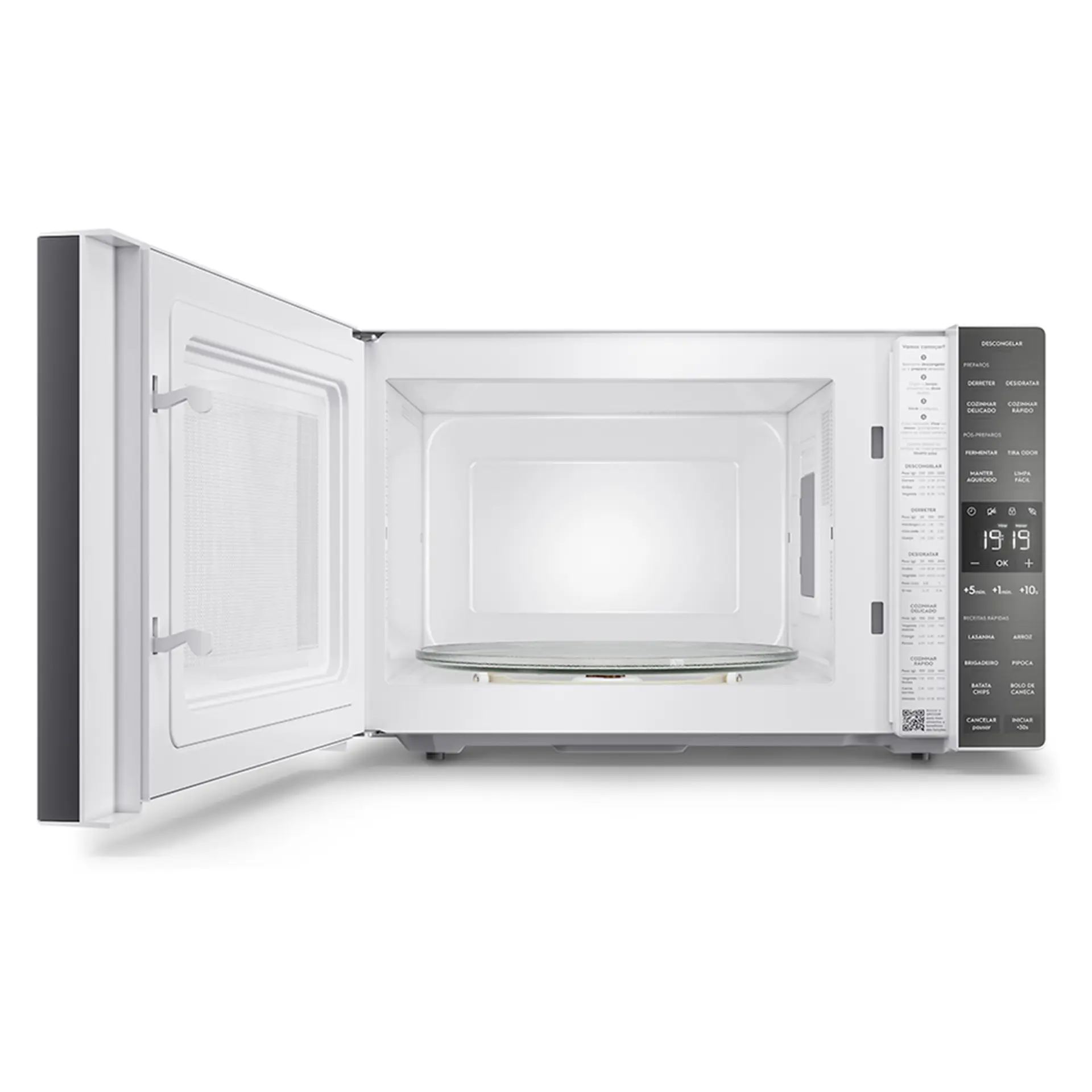 Micro-ondas de Bancada Electrolux 36L 1600W Descongelamento Assistido ME36B - Branco - 110 Volts
