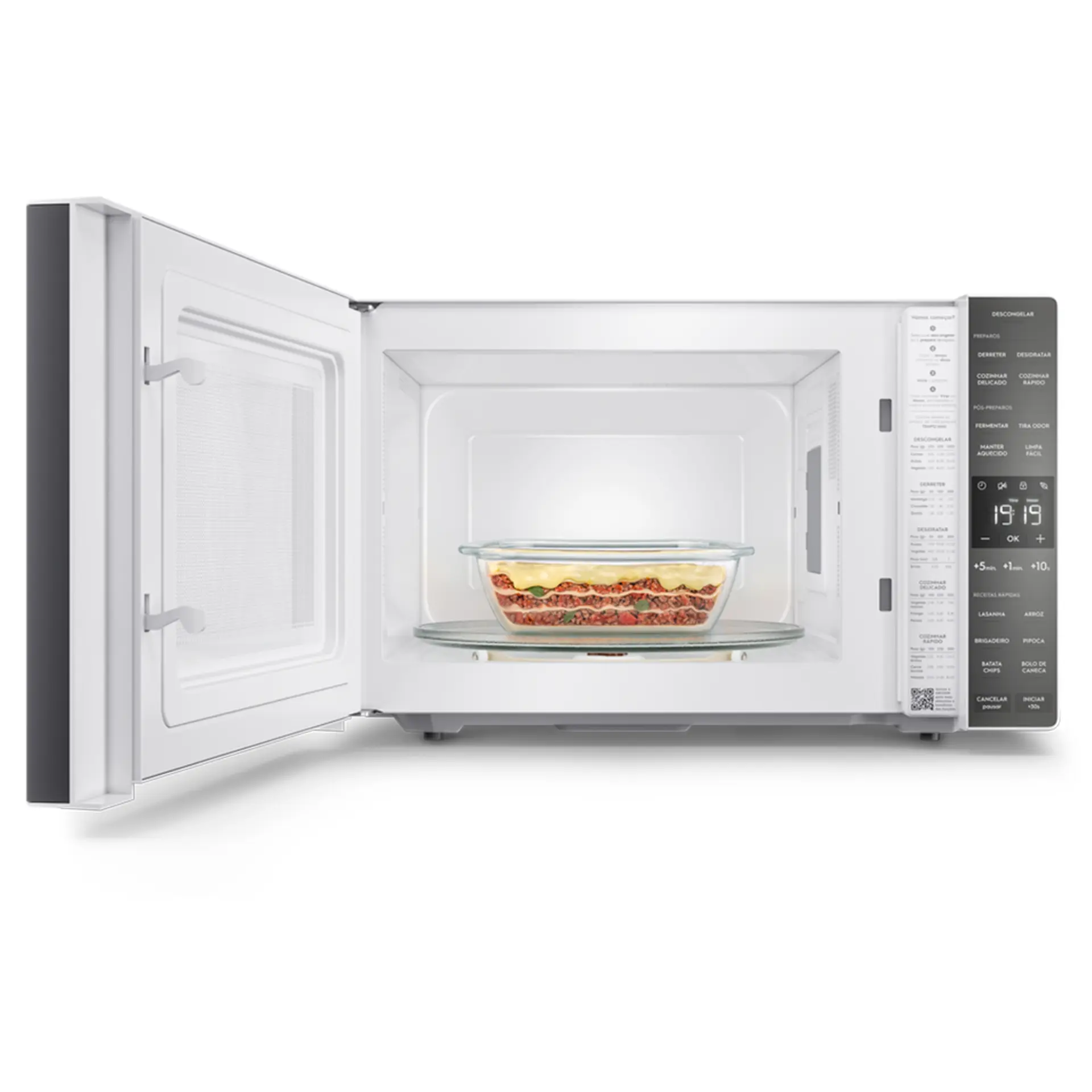 Micro-ondas de Bancada Electrolux 36L 1600W Descongelamento Assistido ME36B - Branco - 110 Volts