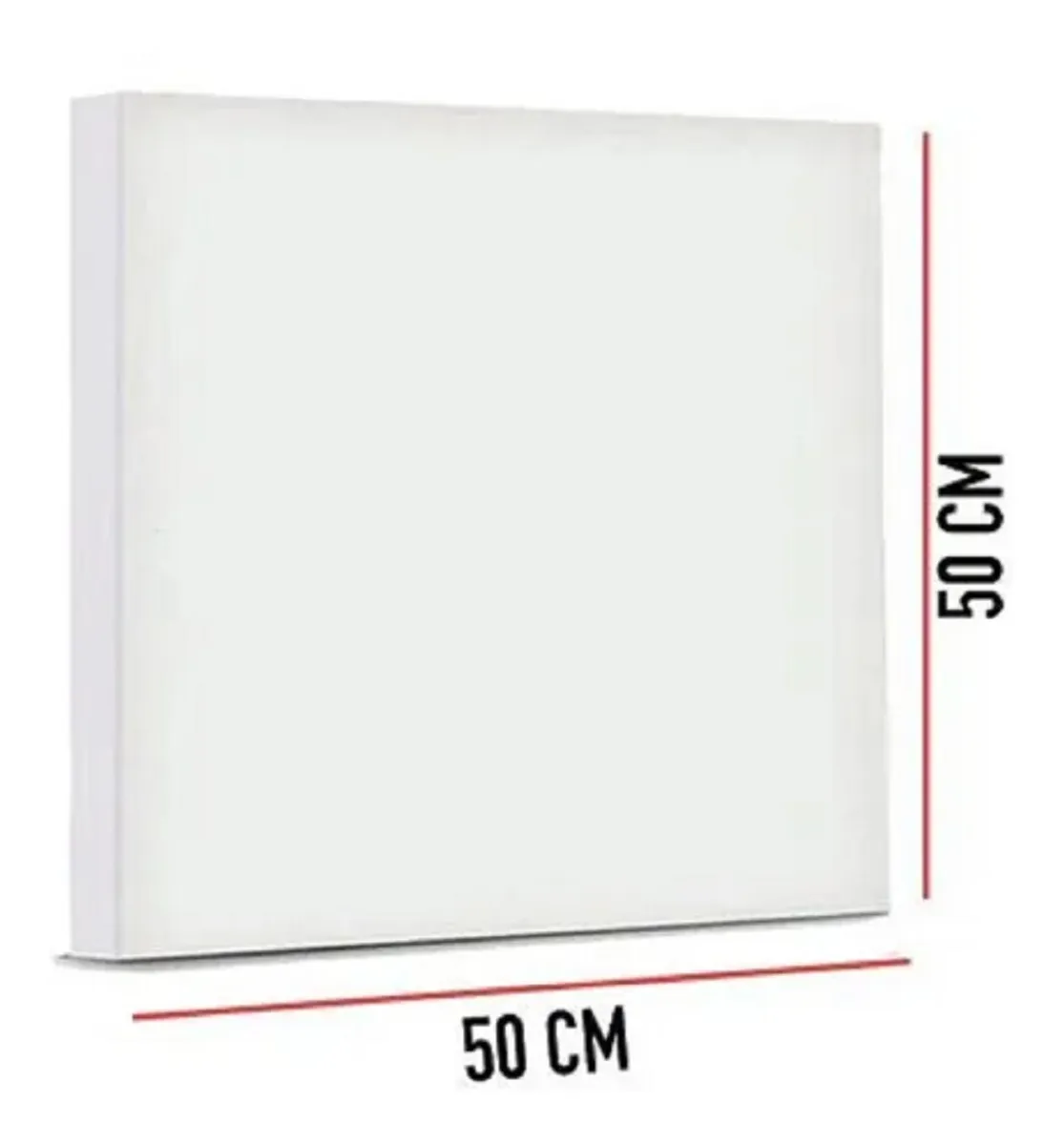 Tela para Pintura Educart 50x50