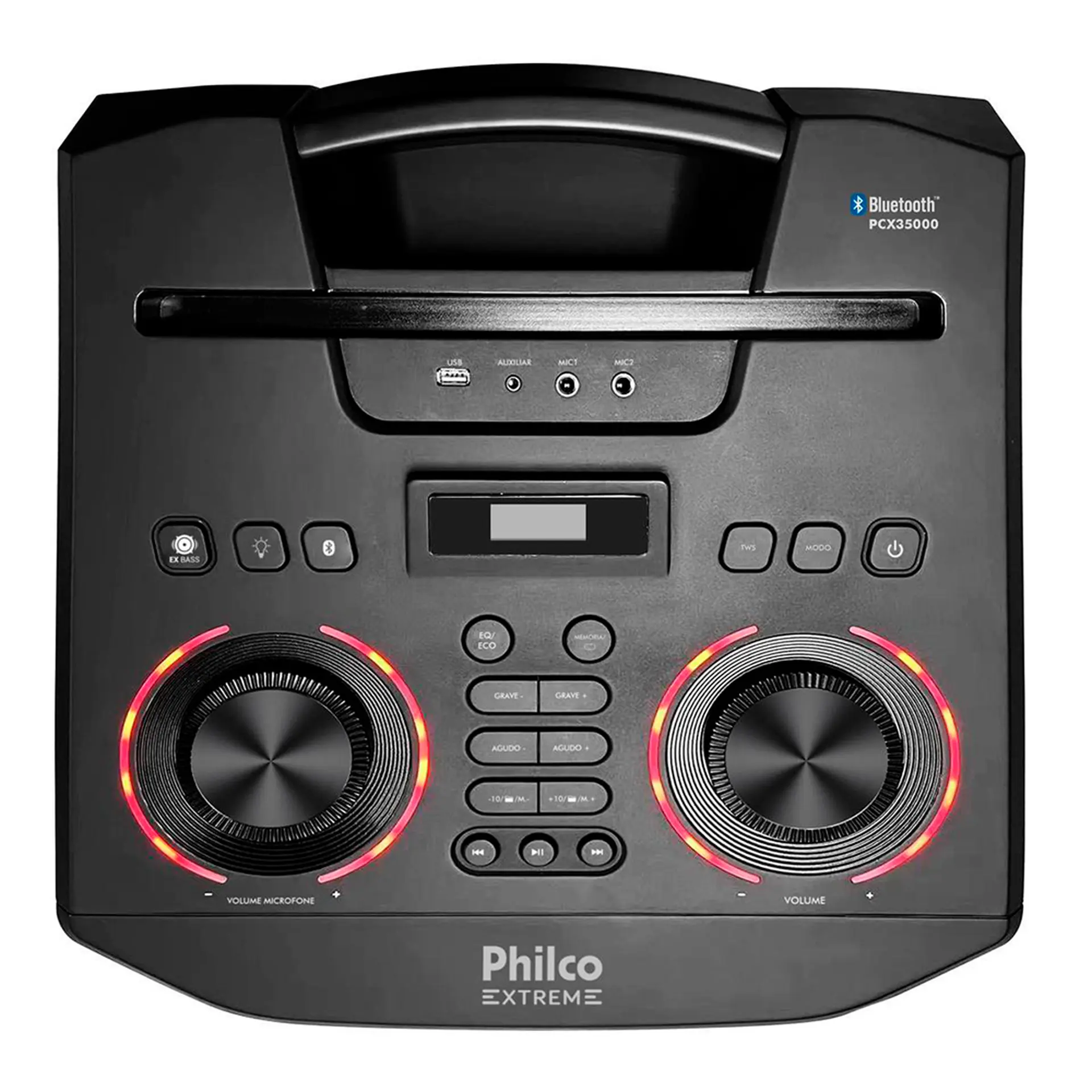 Caixa de Som Amplificada Philco Extreme 3500W Bluetooth PCX35000