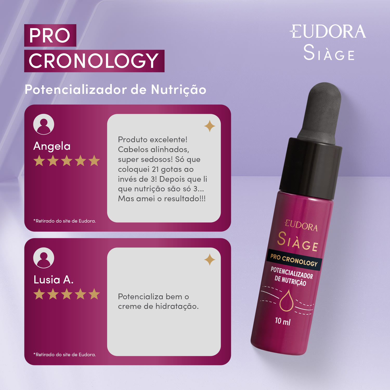 Potencializador de Nutrição Siàge Pro Cronology 10ml