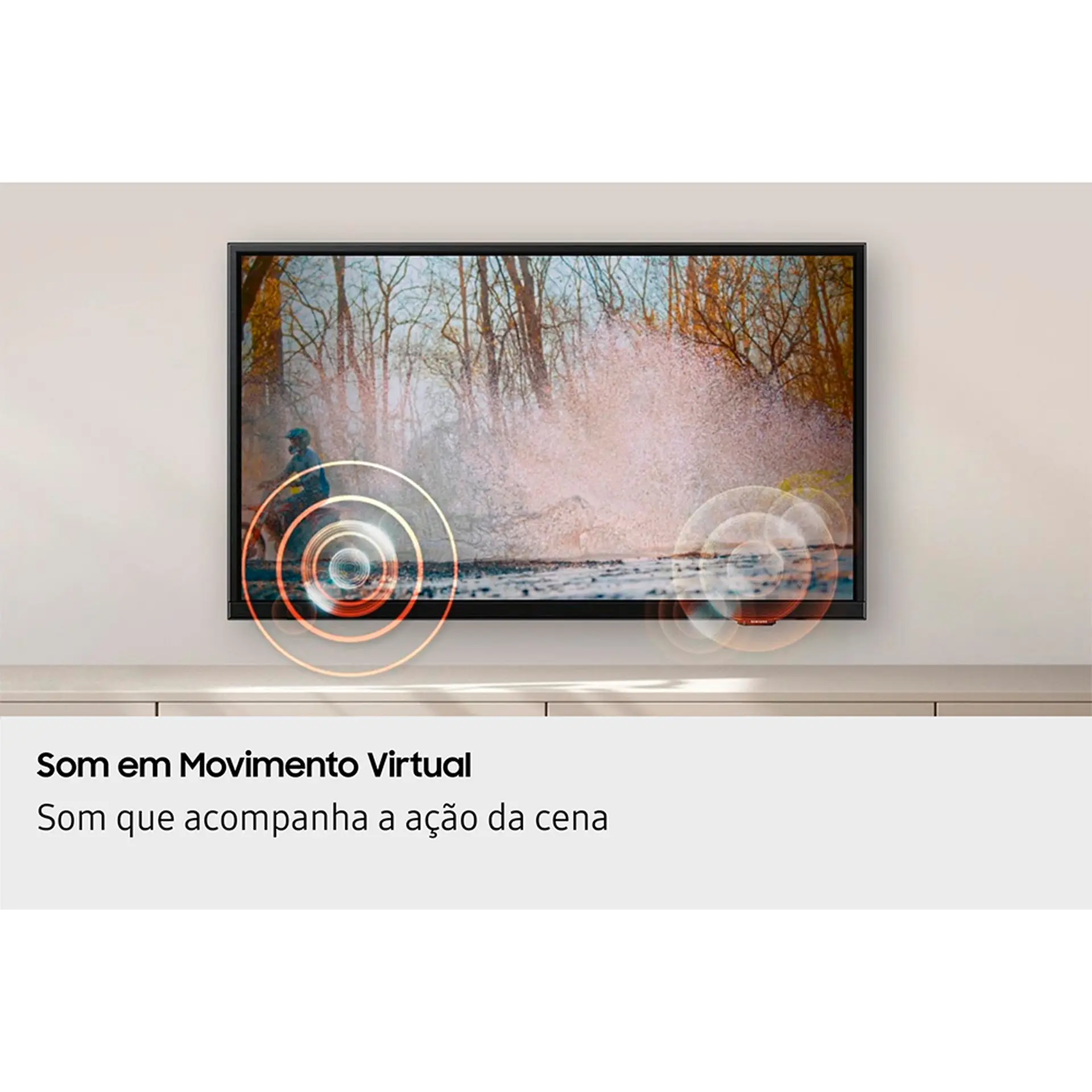 Smart TV Samsung 32" HD Wi-Fi Tizen UN32H5000FGXZD