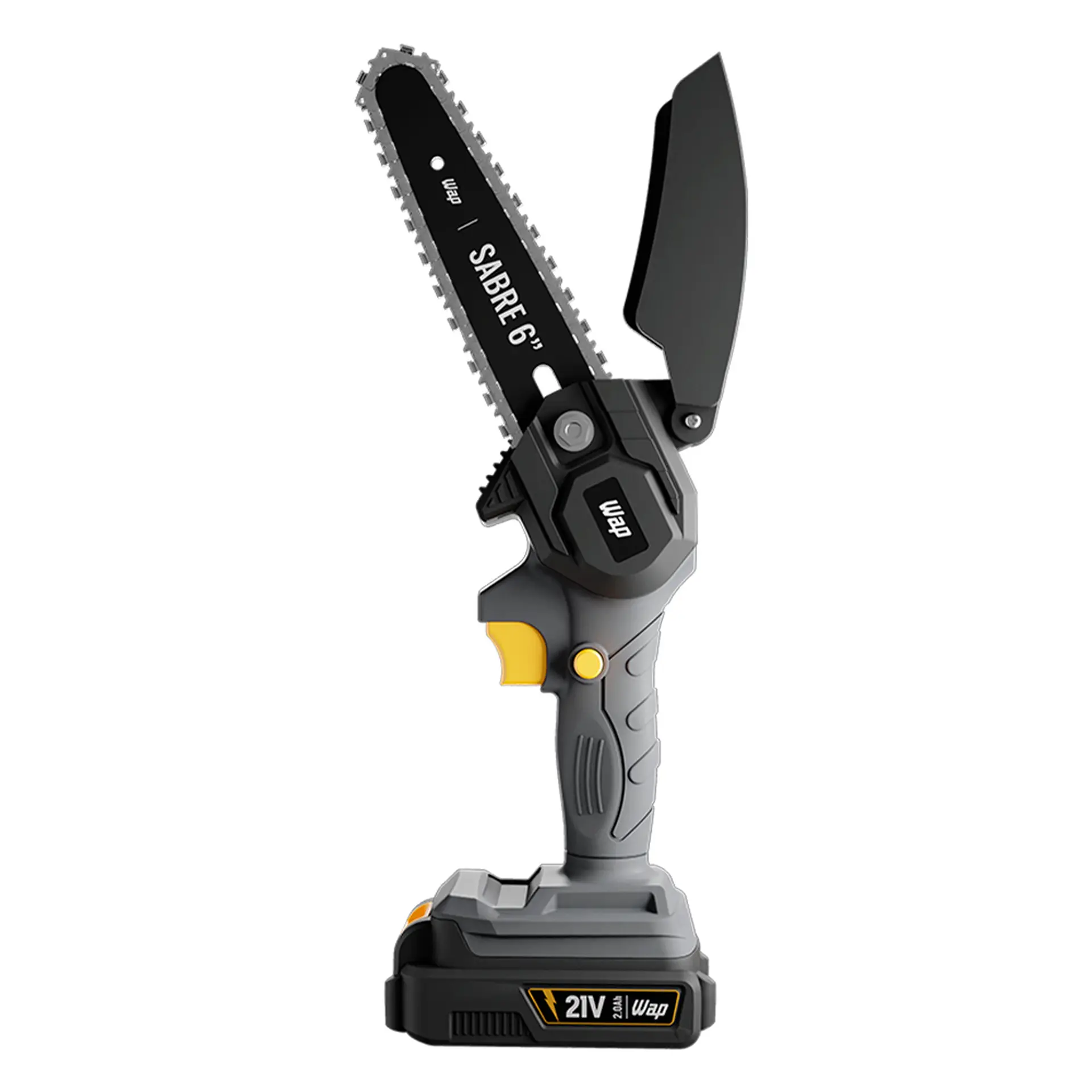 Motosserra Portátil de Sabre Wap K21 S01 com Bateria - Cinza/Preto - Bivolt