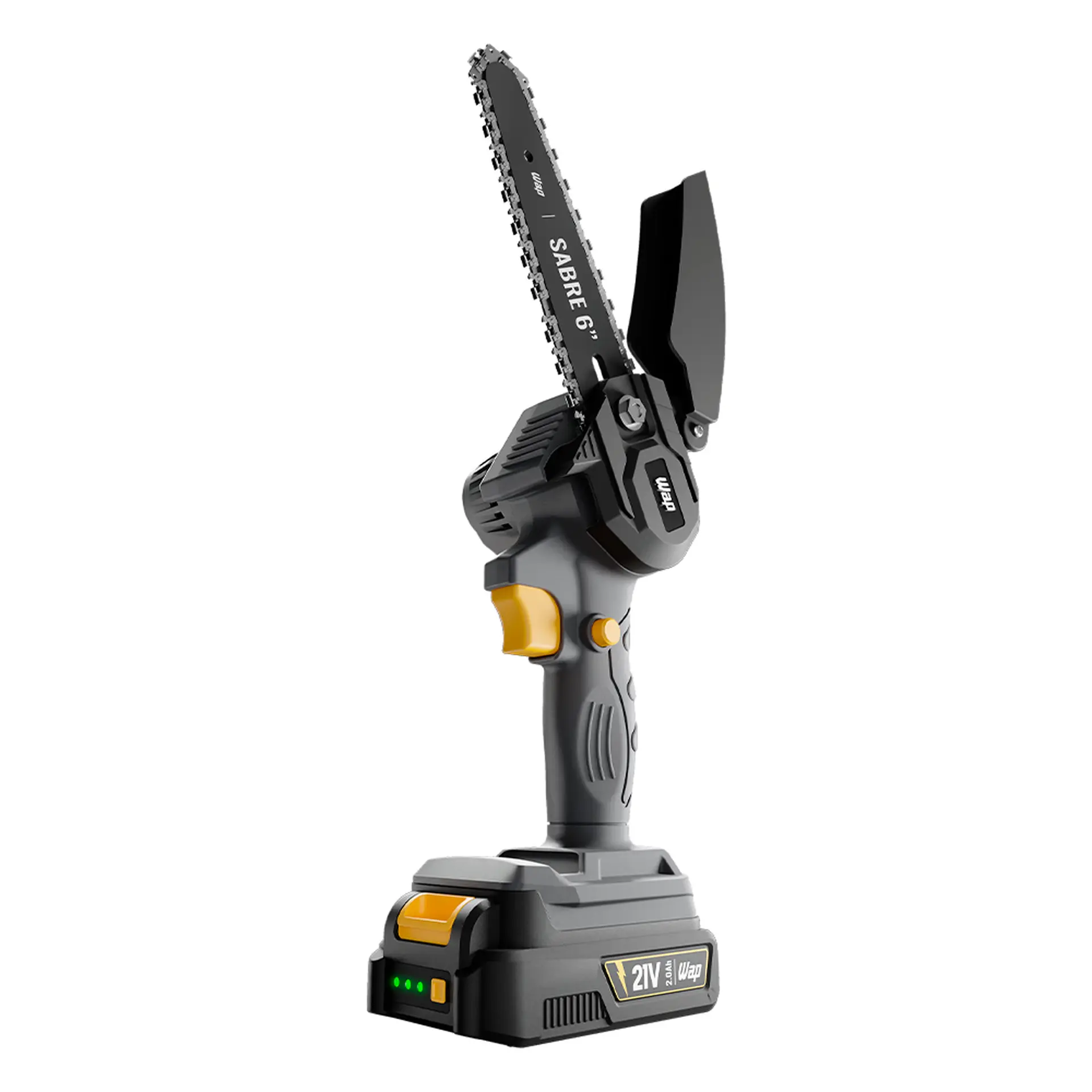 Motosserra Portátil de Sabre Wap K21 S01 com Bateria - Cinza/Preto - Bivolt