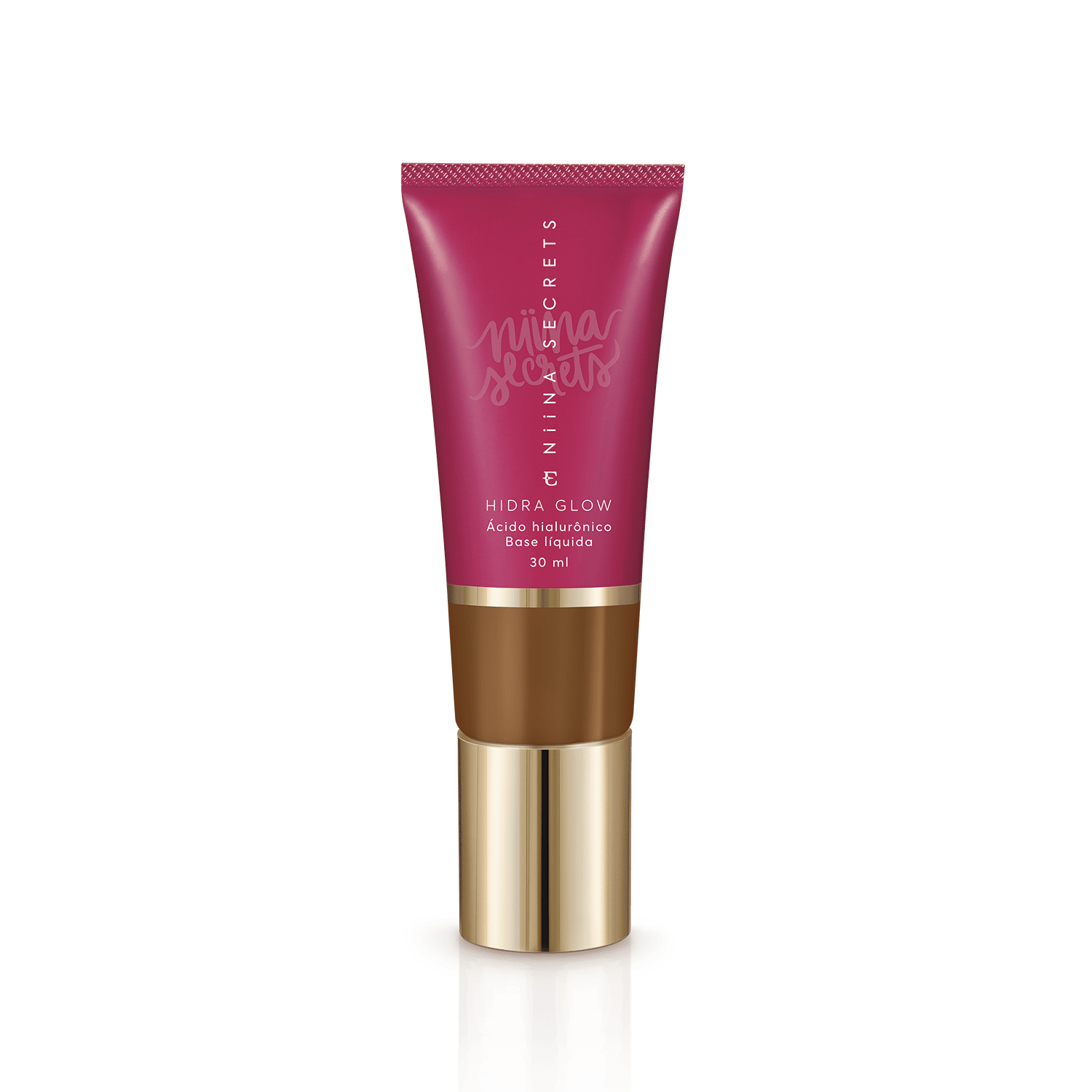 Base Líquida Niina Secrets Hidra Glow Cor 80 30ml